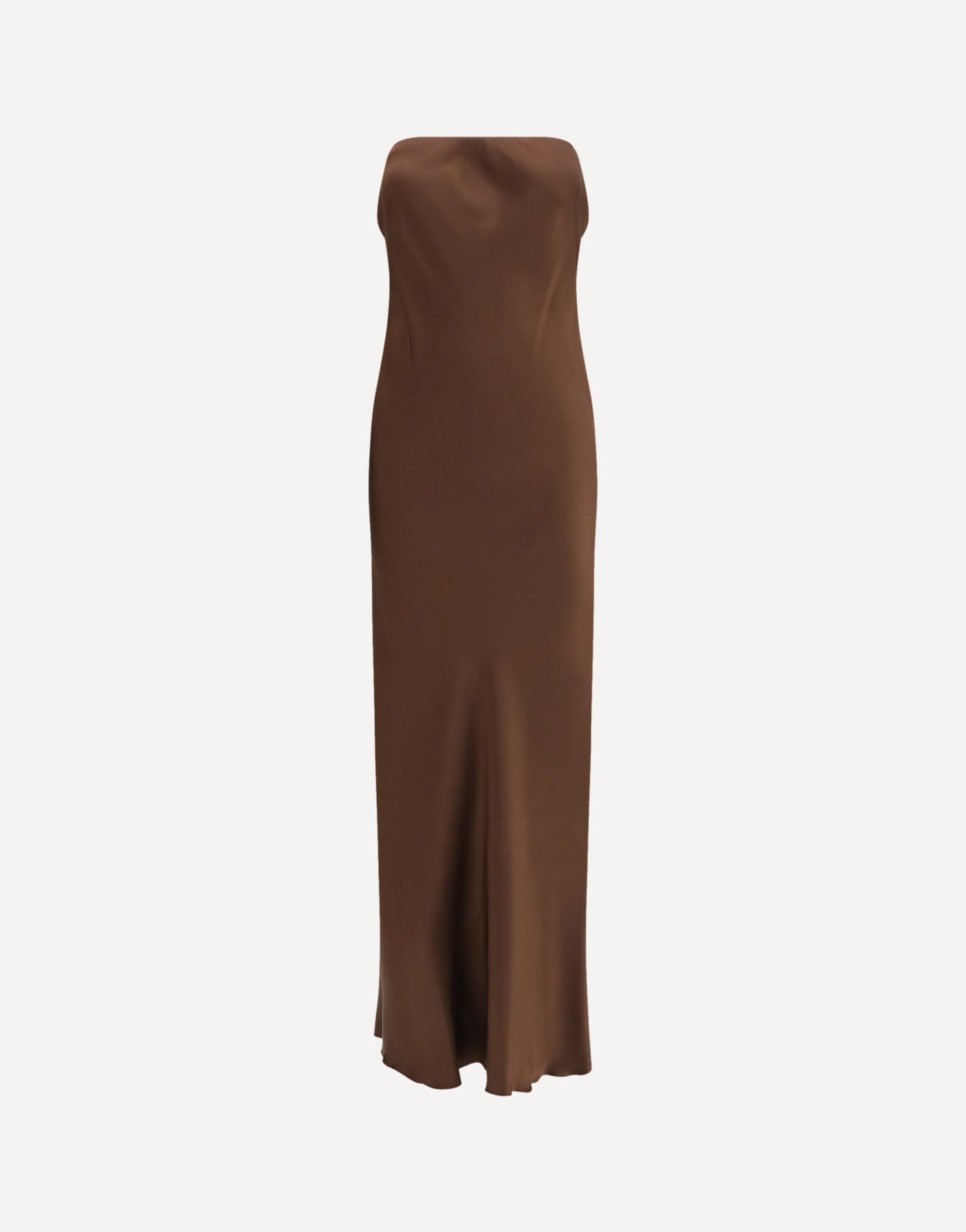 Forte_Forte Envers Satin Column Maxi Dress