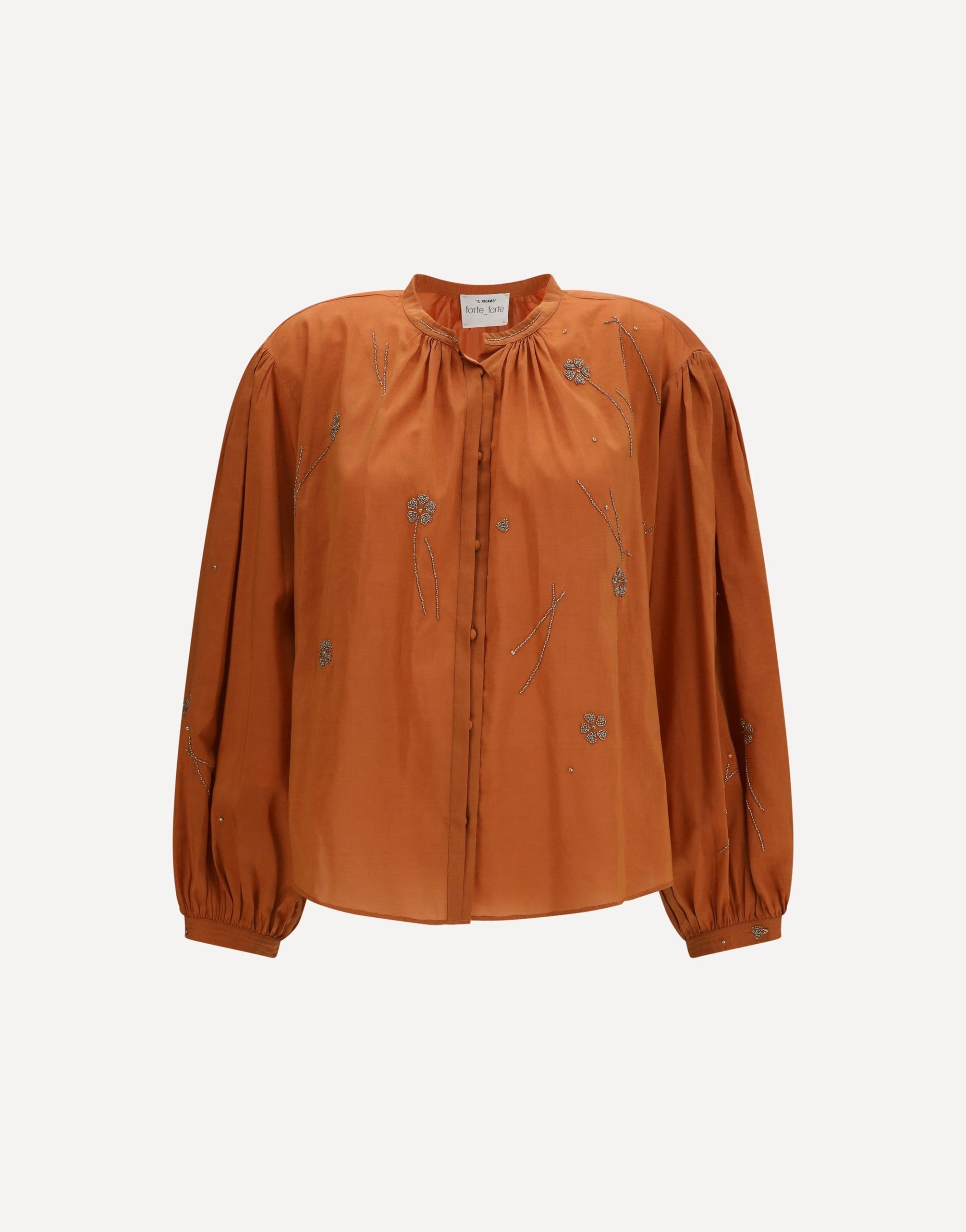 Forte_Forte Fleurs D'Orient Embroidered Voile Shirt