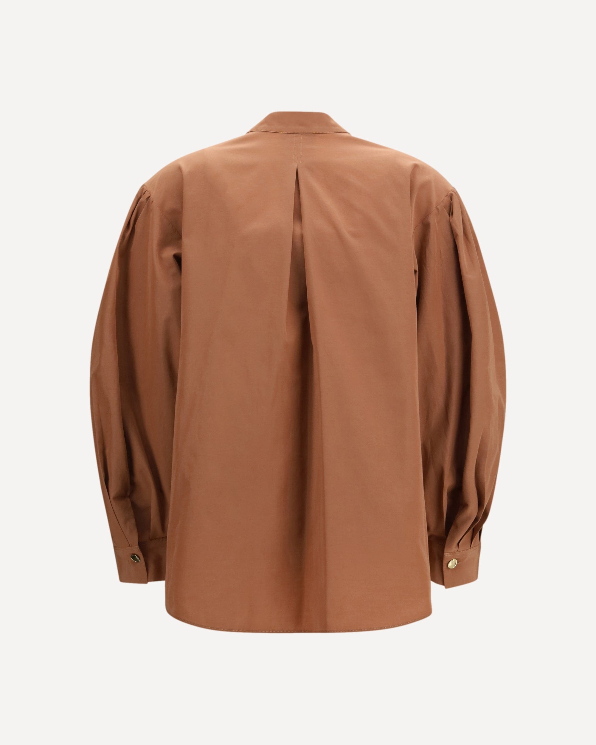 Forte_Forte High-Neck Button Top