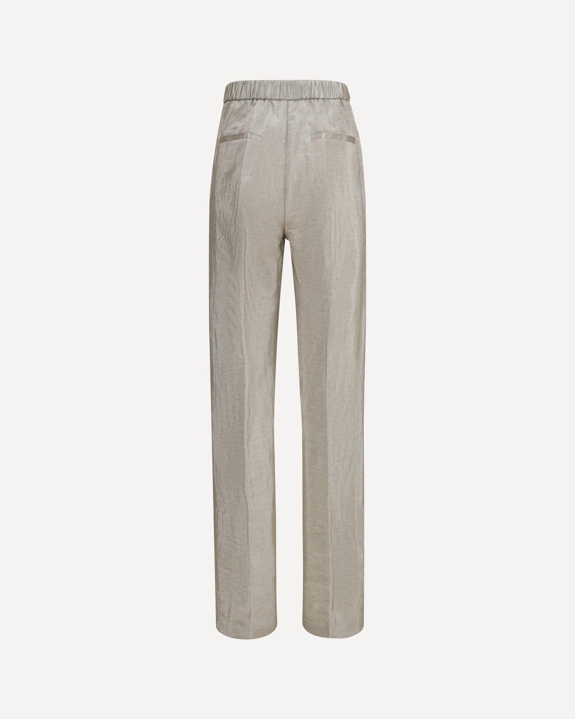 Forte_Forte Lurex Tweed Pants With Micro Sequins