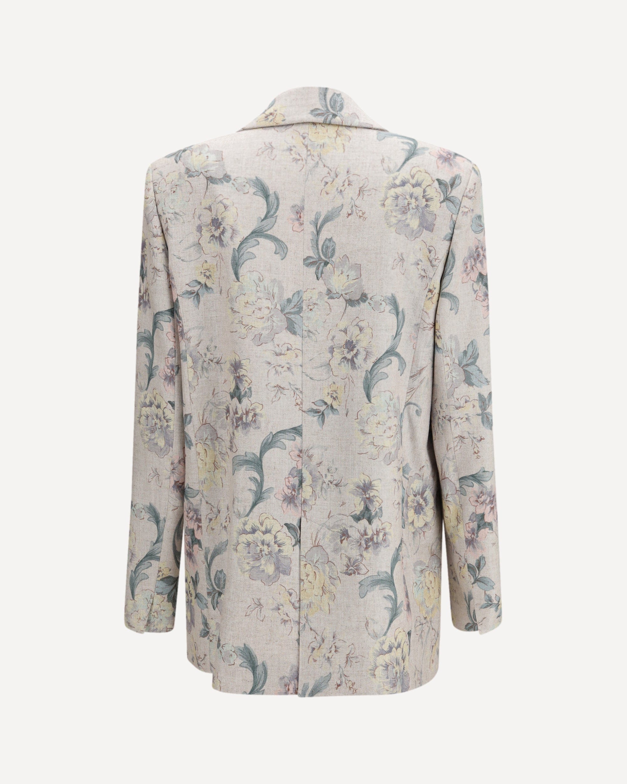 Forte_Forte Peonia My Love Hopsack Linen-Blend Jacket - alternate view