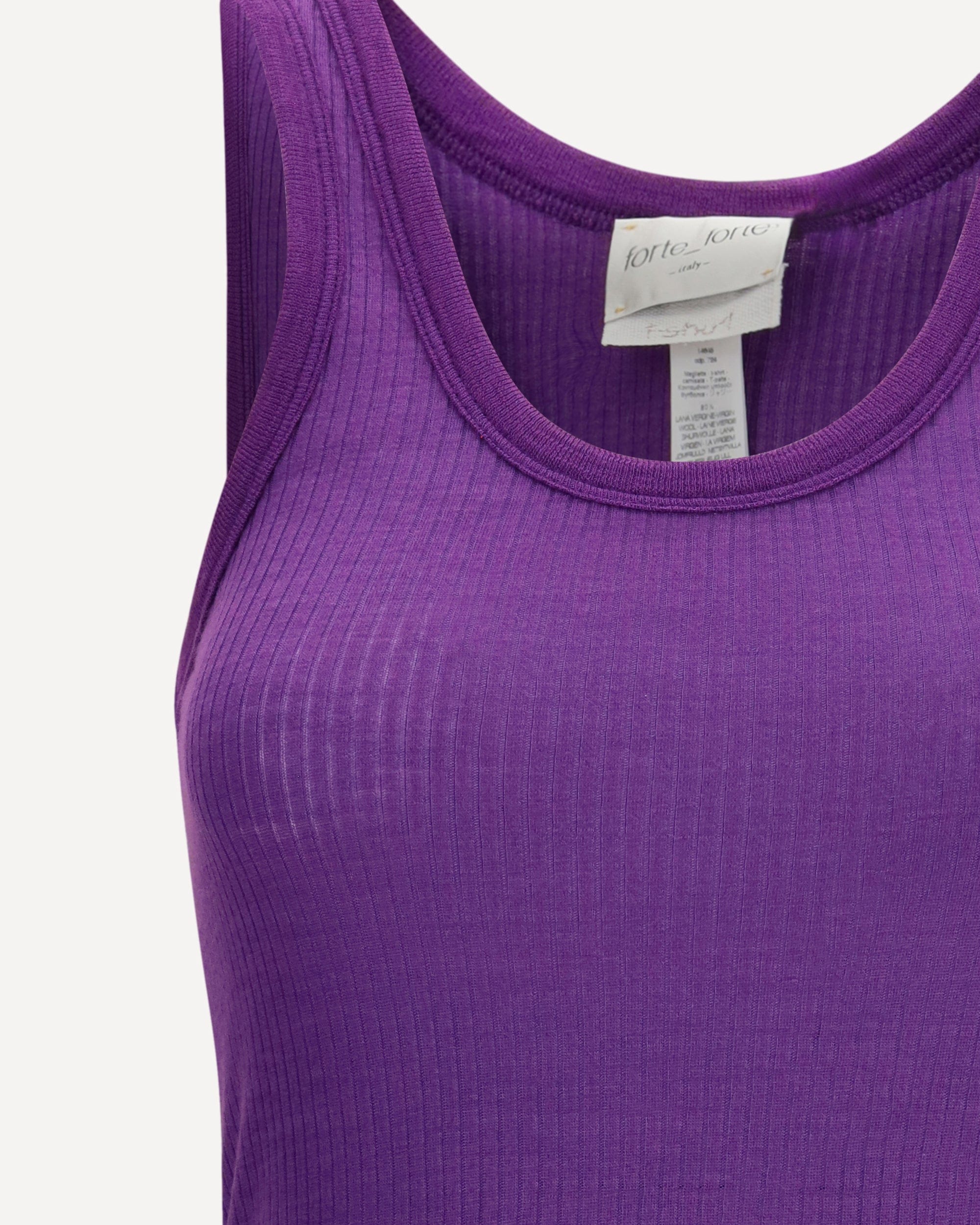 Forte_Forte Forte_Forte Ribbed Wool Top