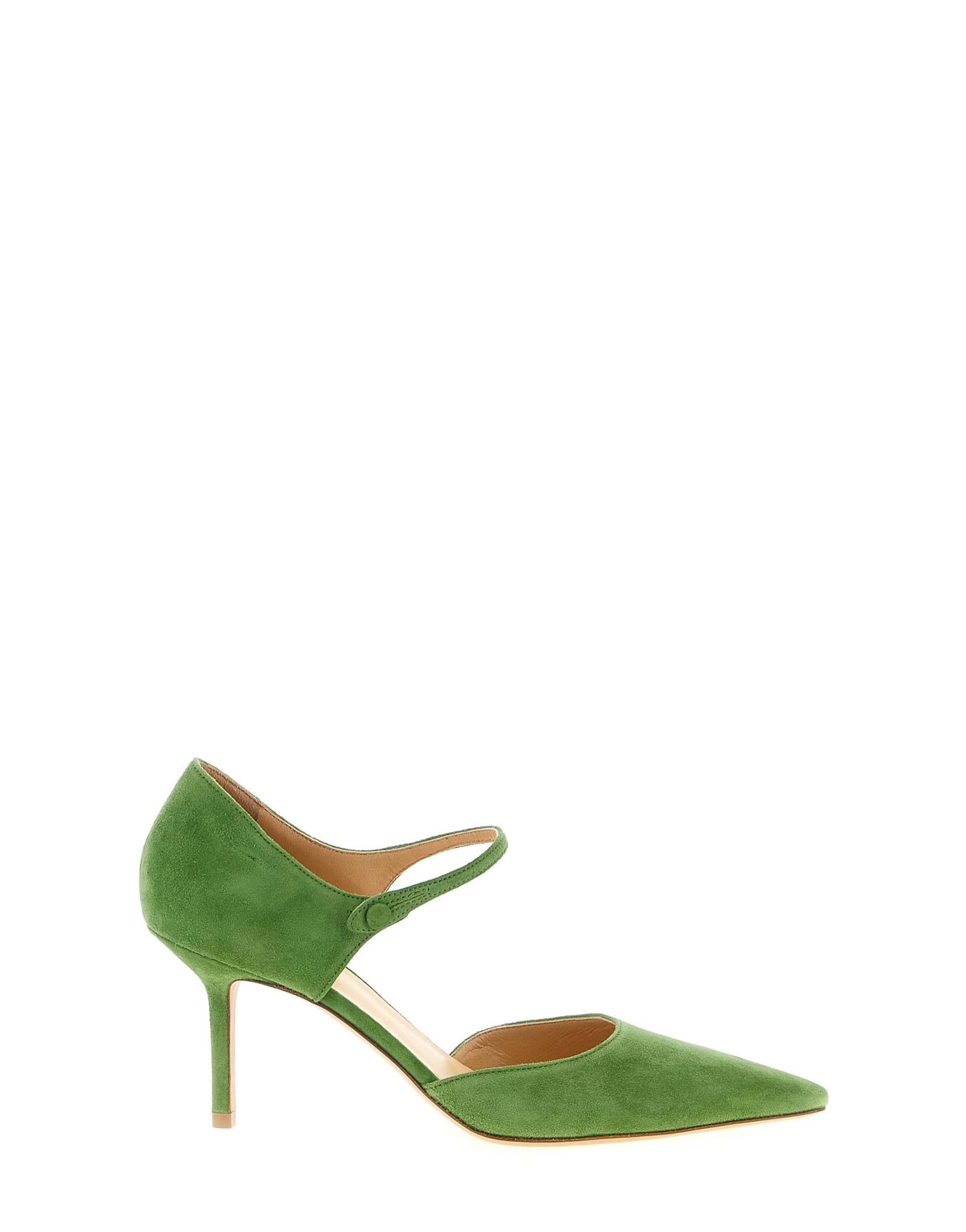 Francesco Russo Francesco Russo R1P1005 Suede Pointed Pumps