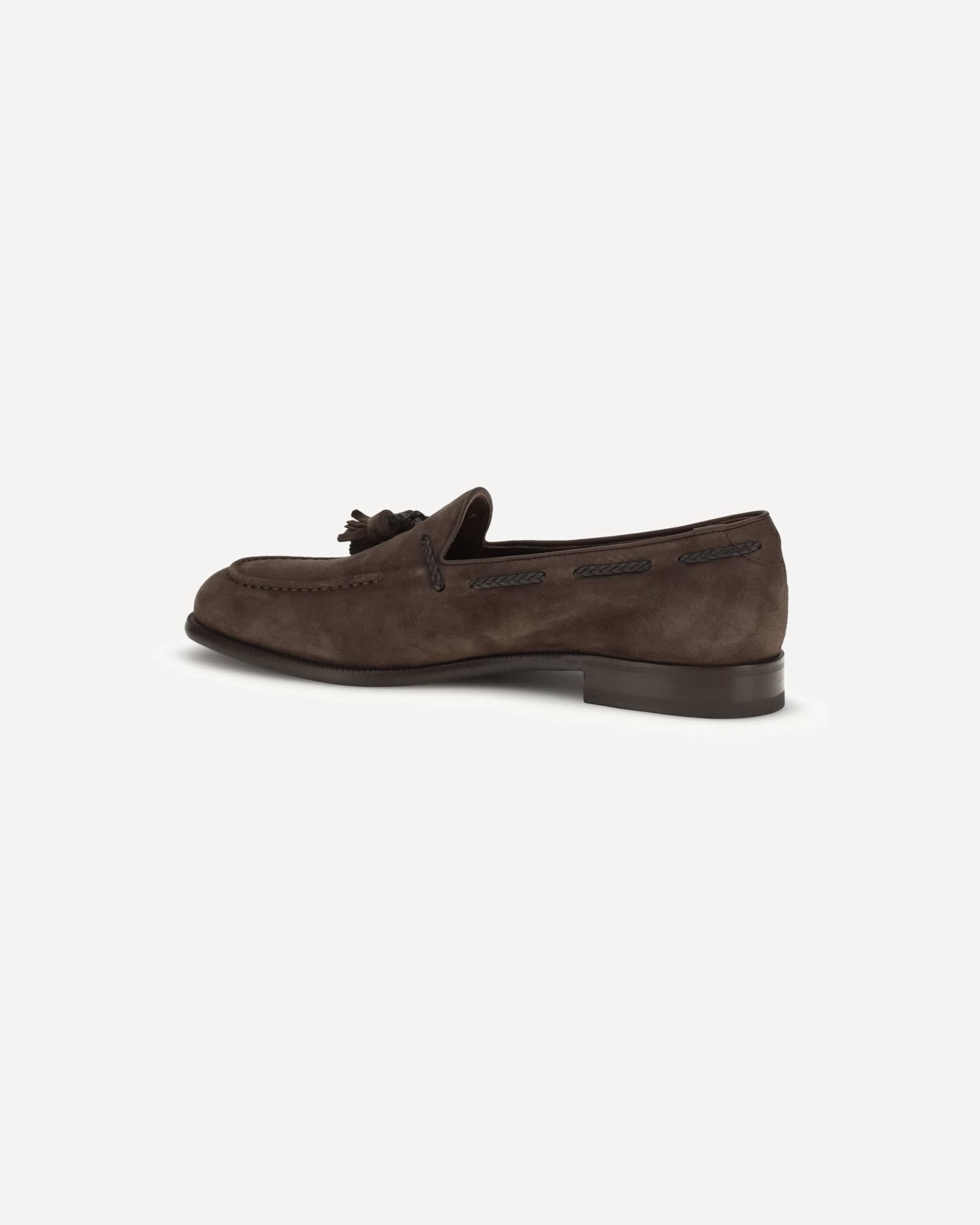 Fratelli Rossetti Suede Tassel Loafers