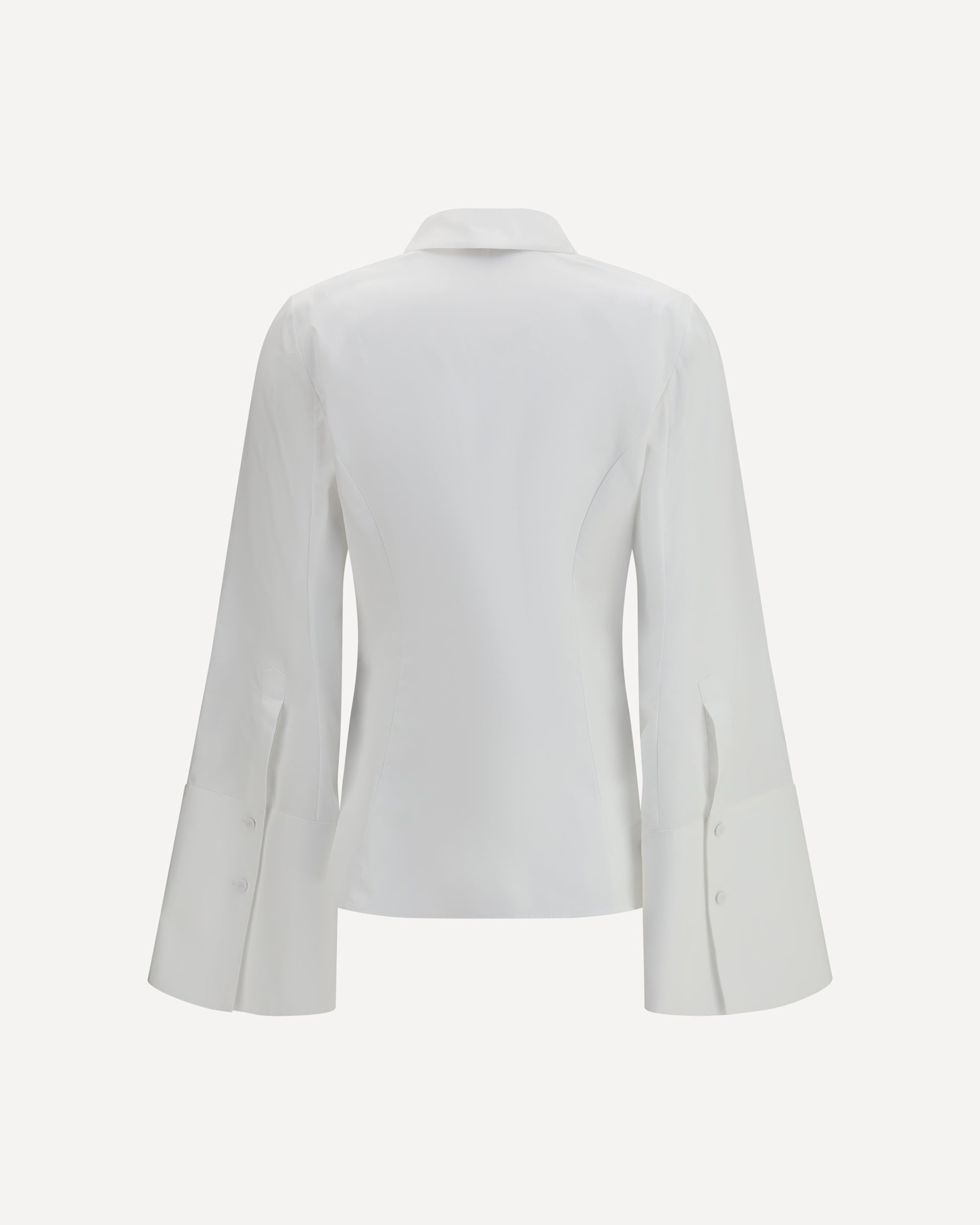 Gabriela Hearst Jataya Fitted Cotton Shirt - alternate view