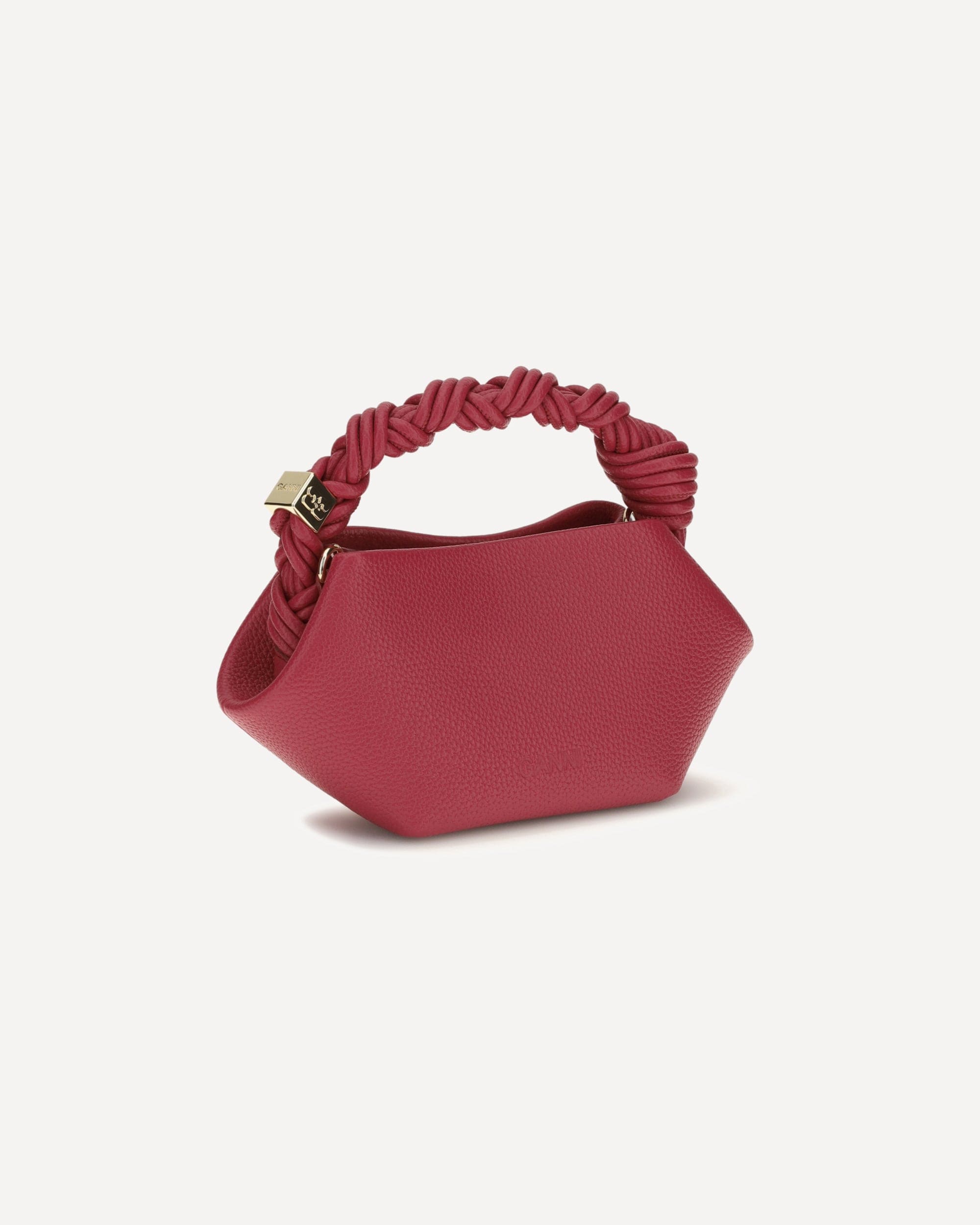 Ganni Ganni Bou Handbag In Grained Leather