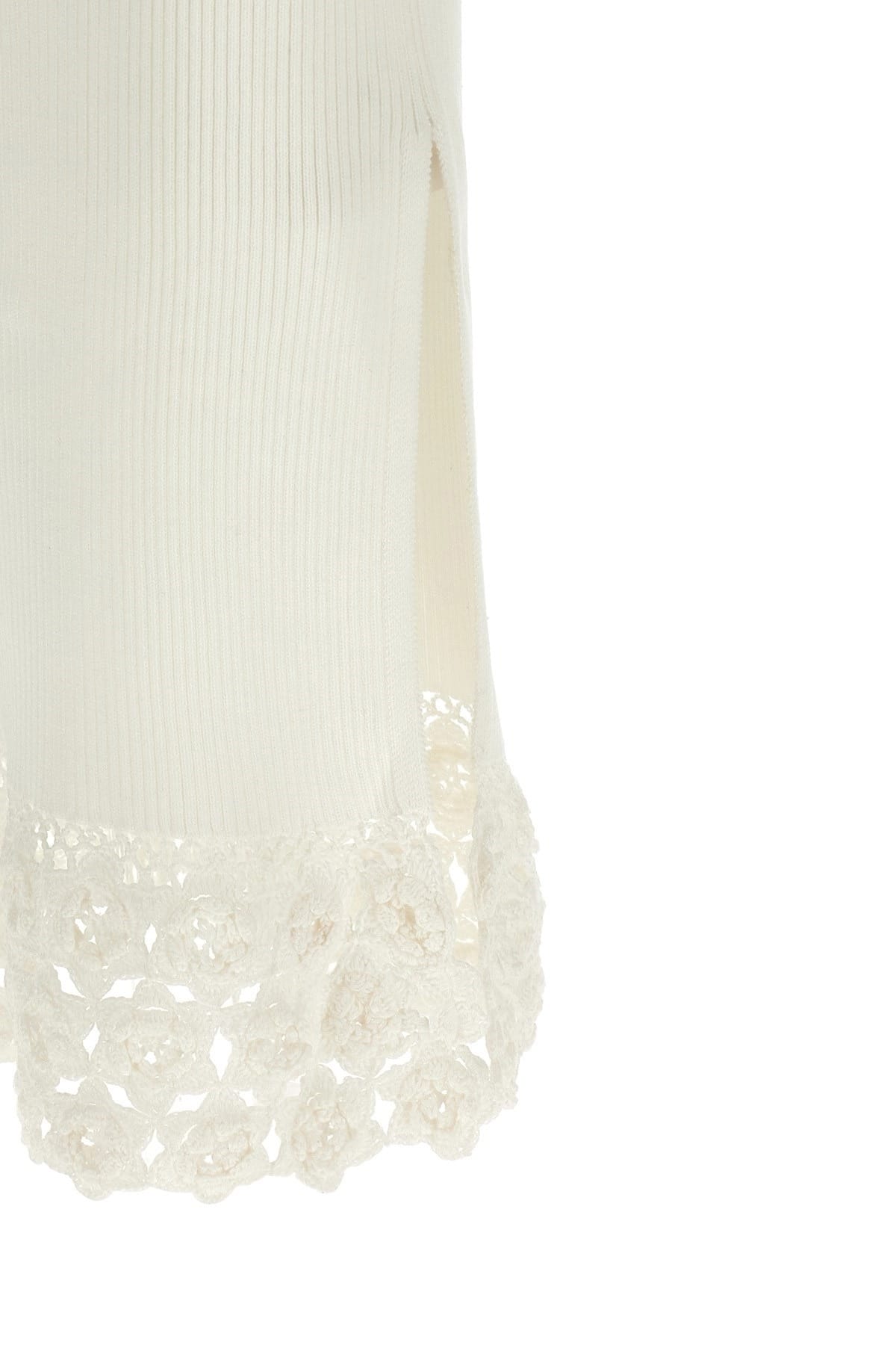 Ganni Ganni Cotton Crochet Dress