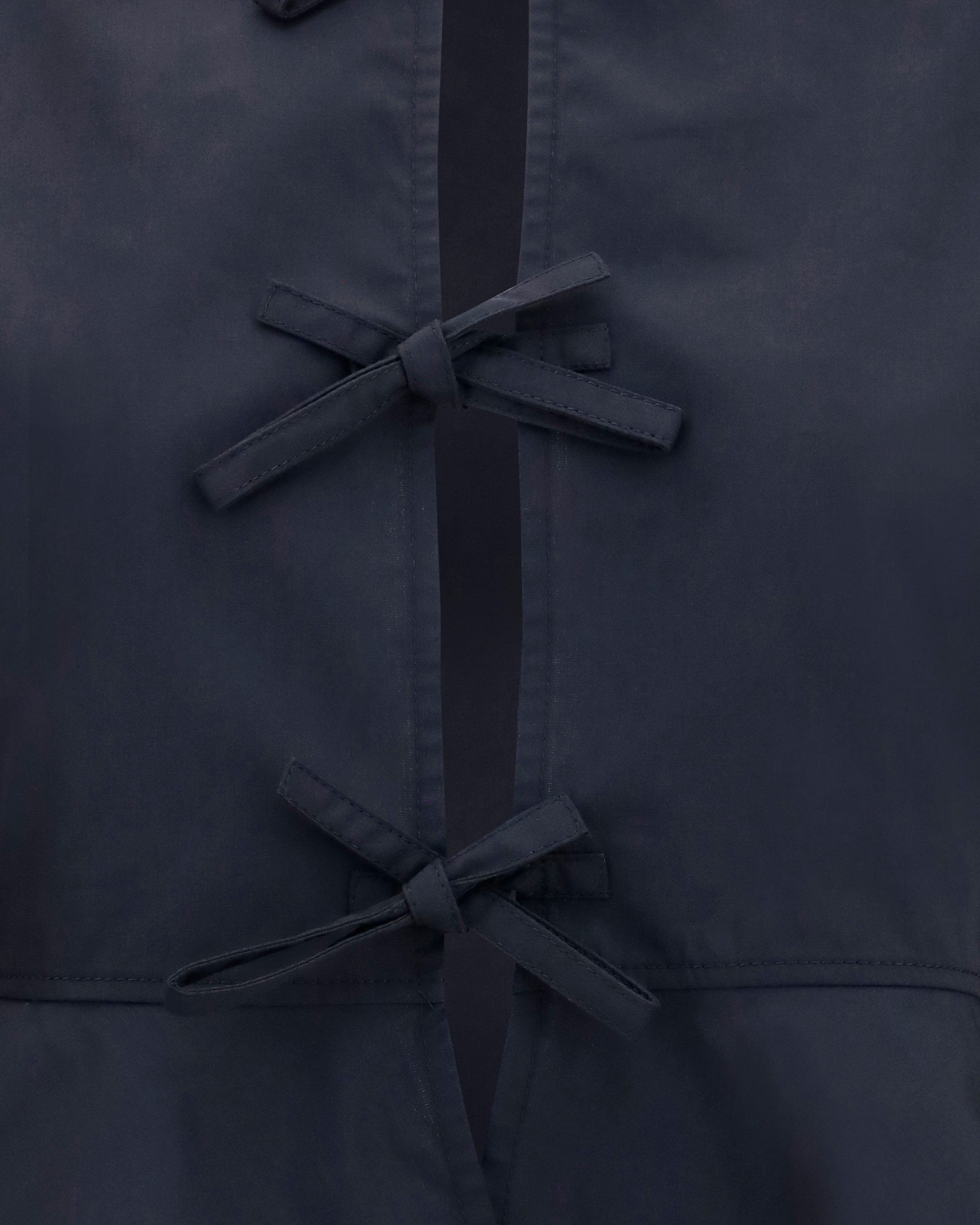 Ganni Ganni Cotton Poplin Blouse With Bows
