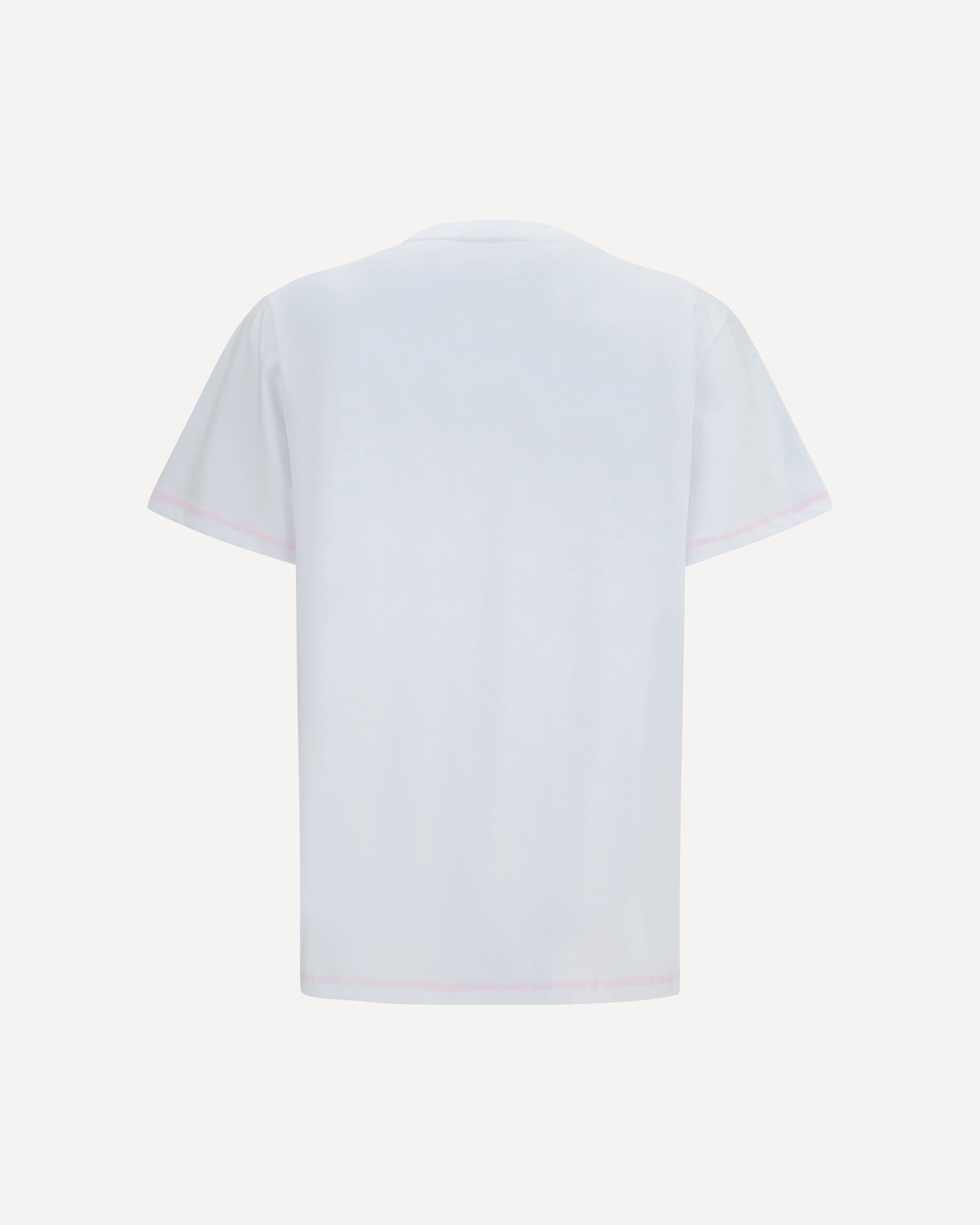 Ganni Cotton Raspberry T-Shirt - alternate view