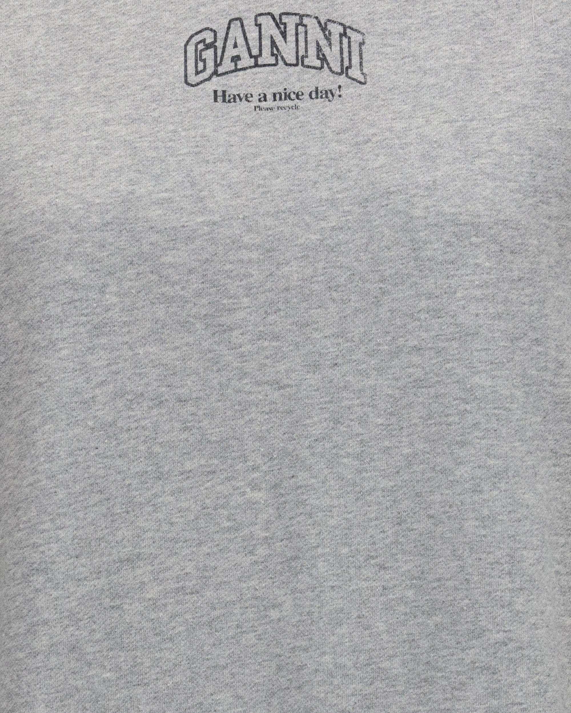 Ganni Ganni Crewneck Sweatshirt With Logo