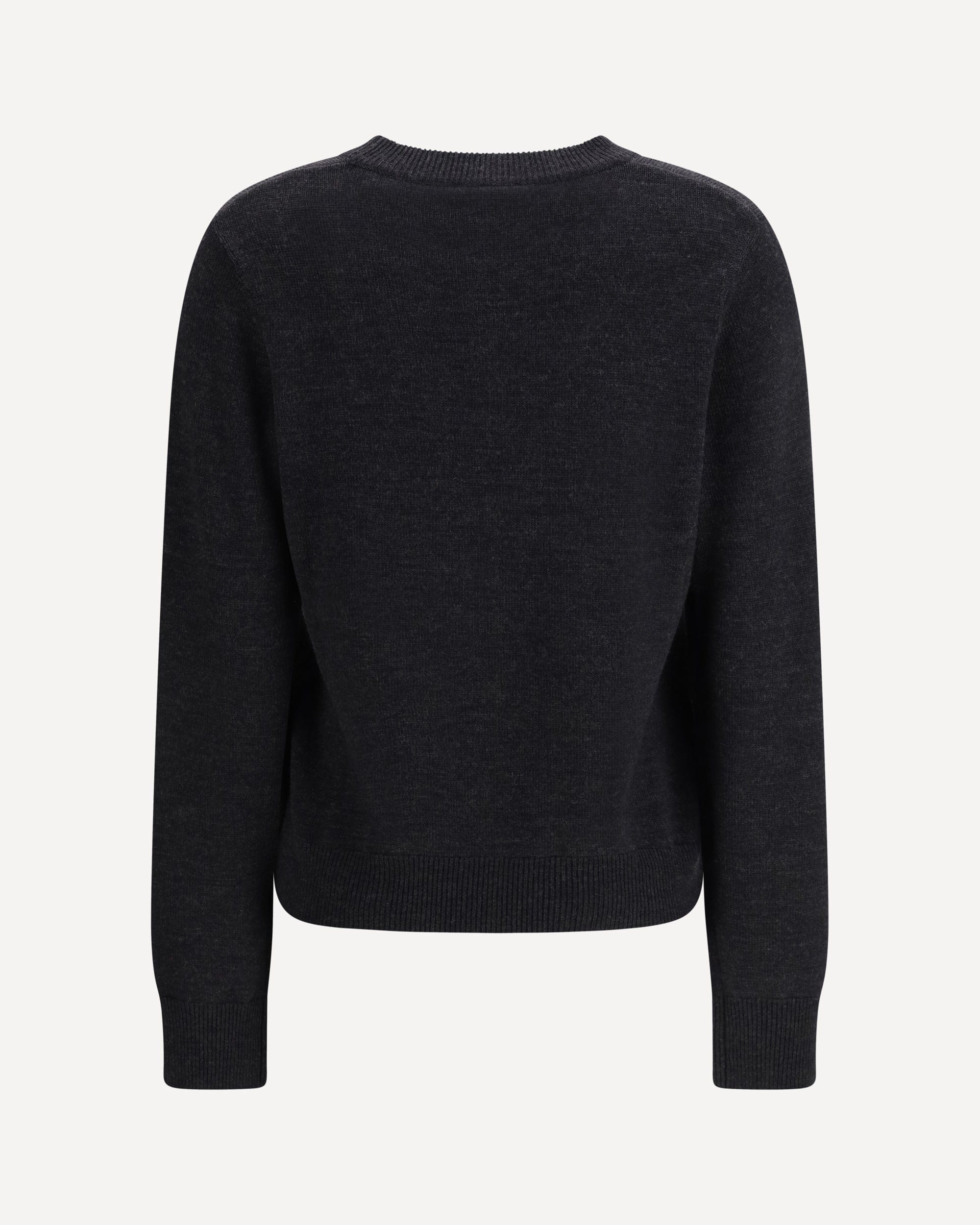 Ganni Crochet Appliqué Merino Sweater - alternate view