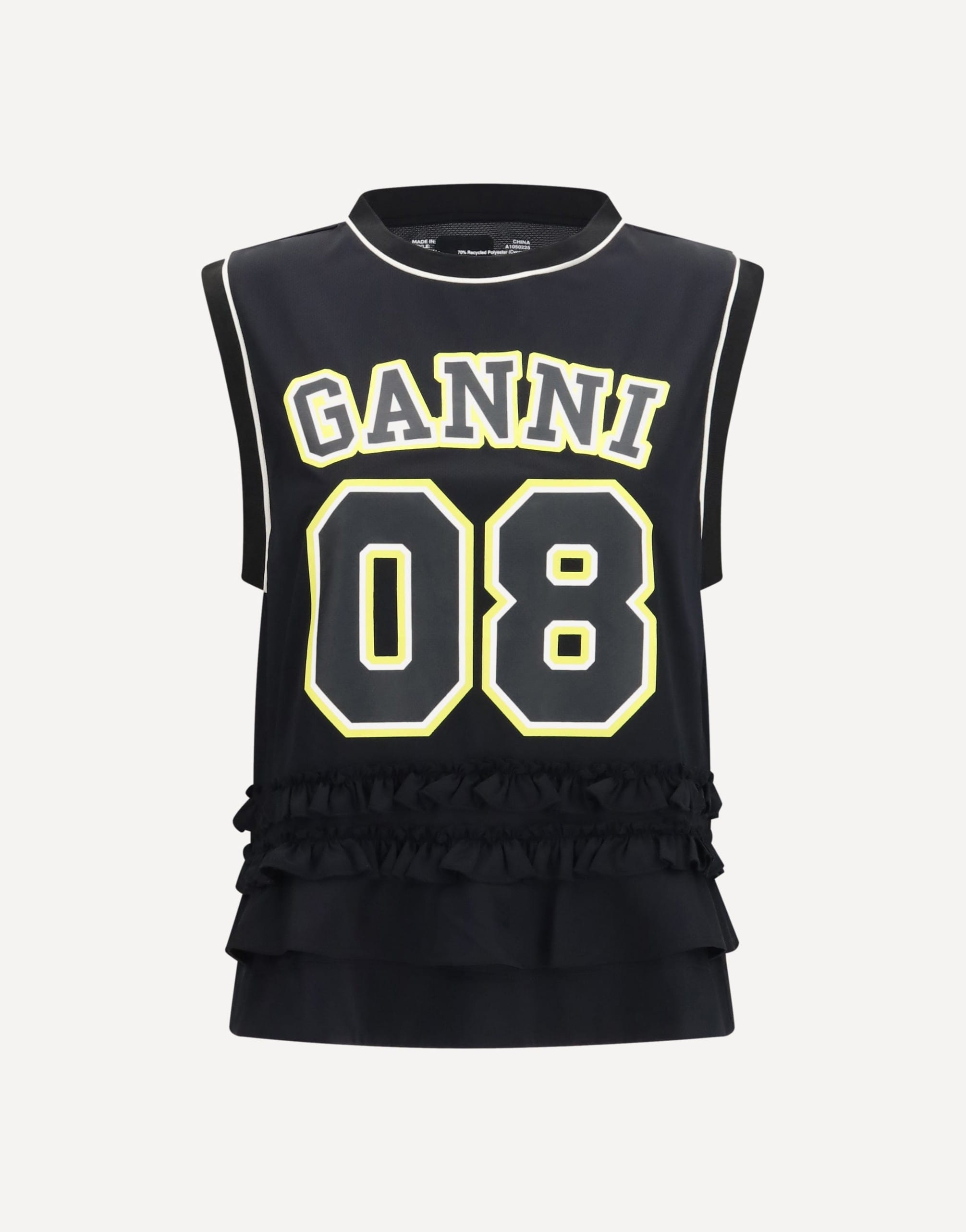 Ganni Ganni Cycora Oversized Tank Top