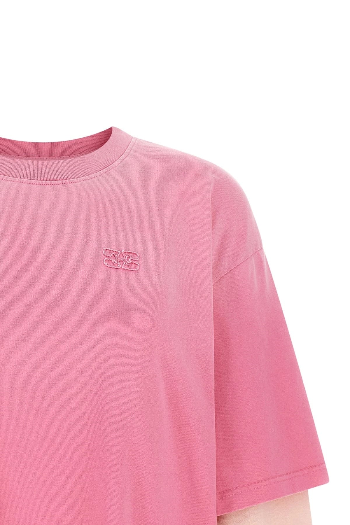 Ganni Ganni Double Layer Sleeve T-Shirt