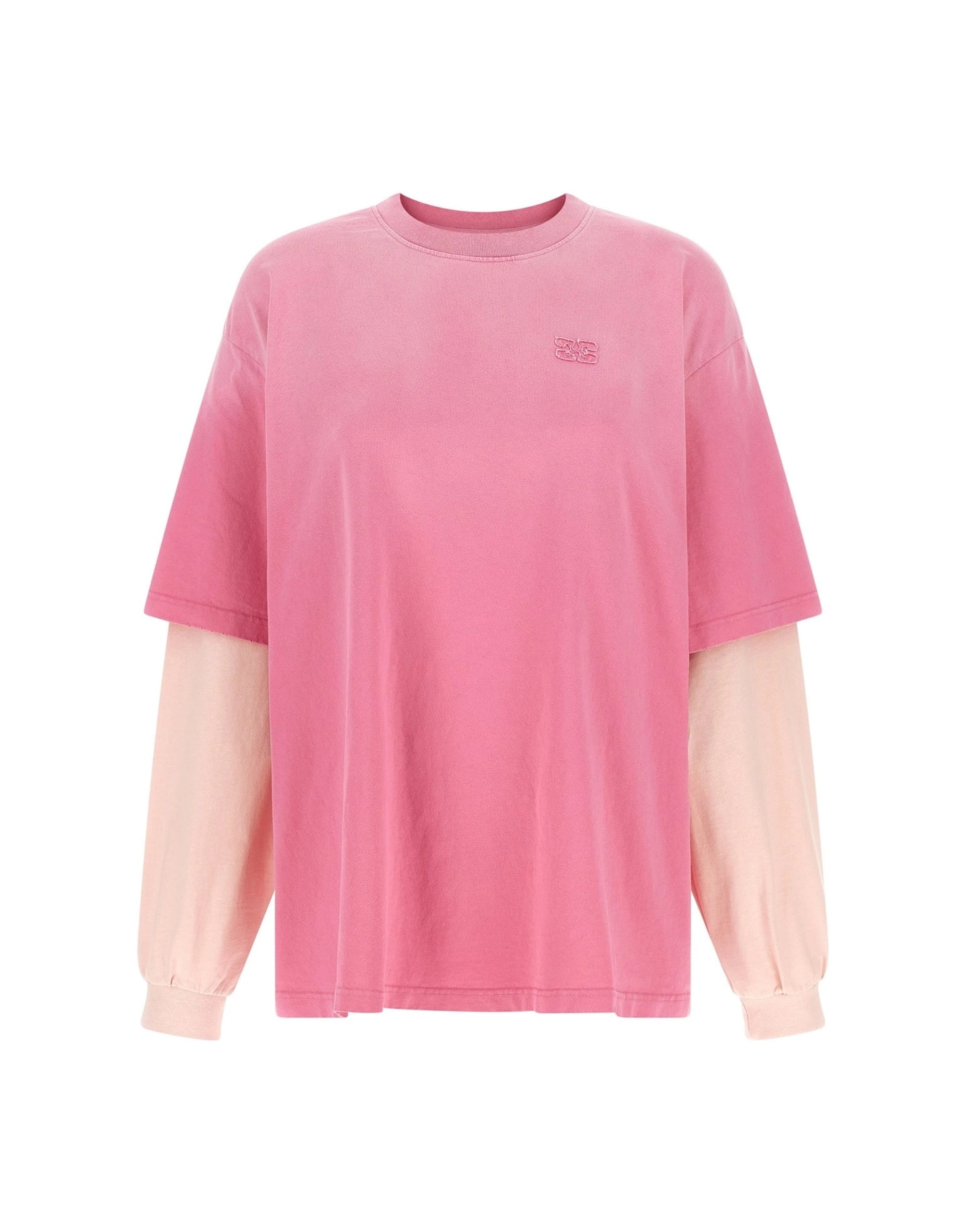 Ganni Ganni Double Layer Sleeve T-Shirt