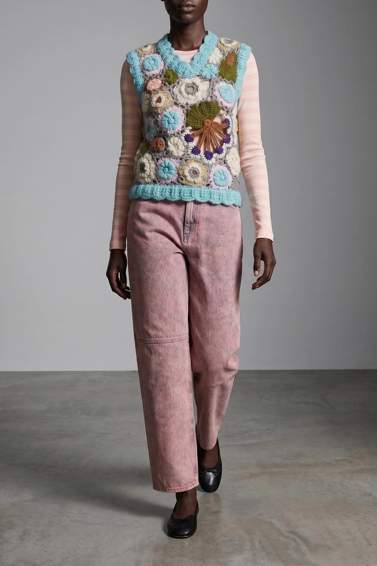 Ganni Ganni Dreamy Floral Vest