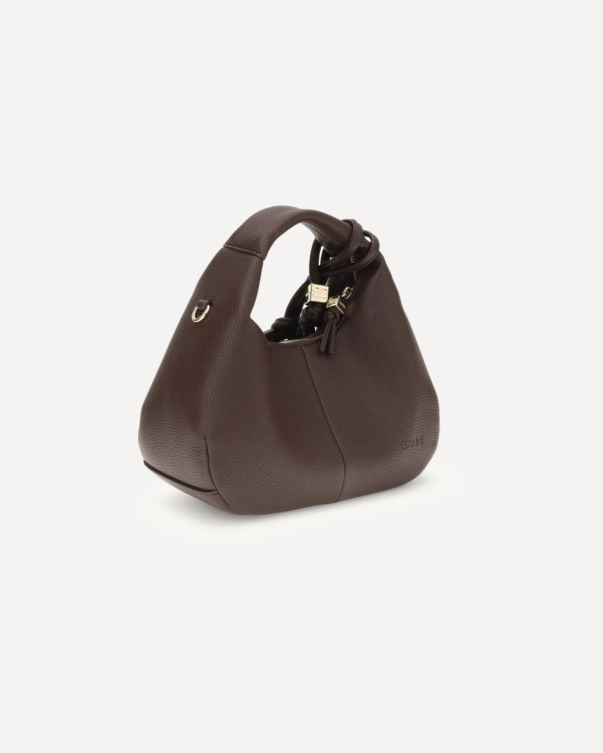 Ganni Ganni Hobo Mini Shoulder Bag