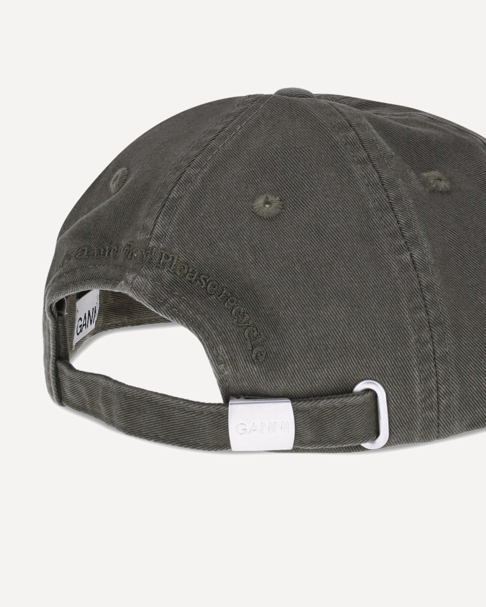 Ganni Logo Baseball Cap