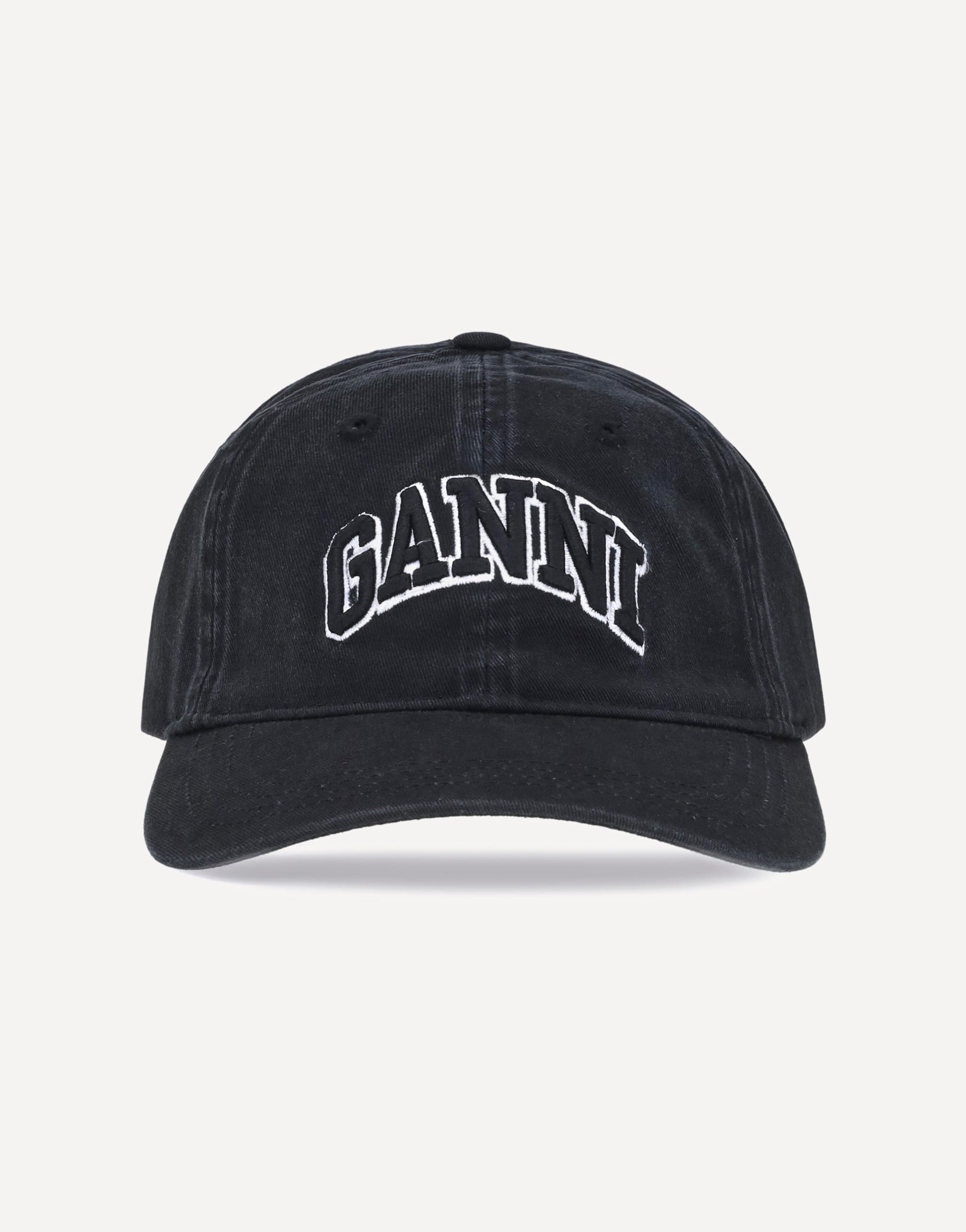 Ganni Logo Baseball Cap
