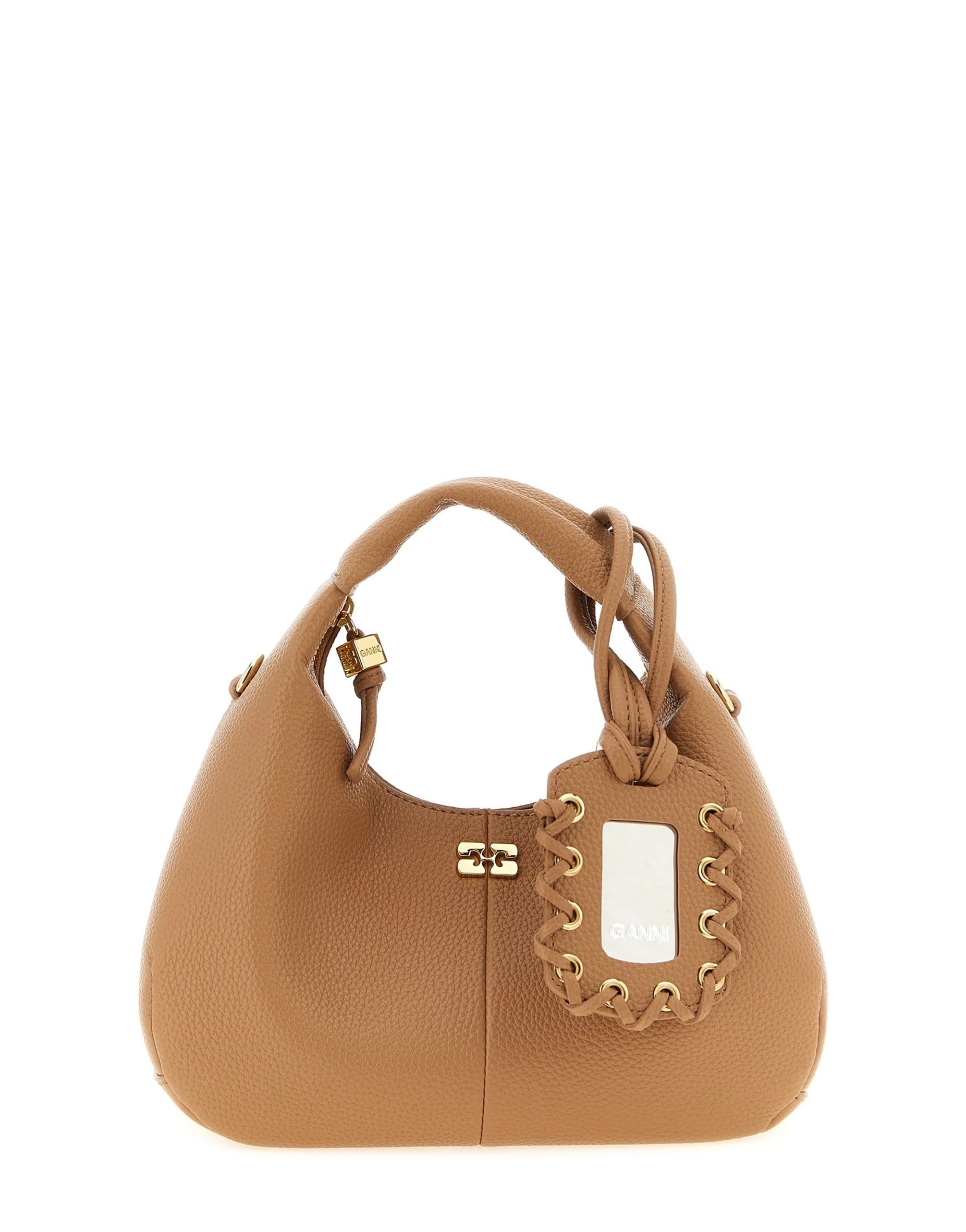 Ganni Ganni Mini Hobo Handbag