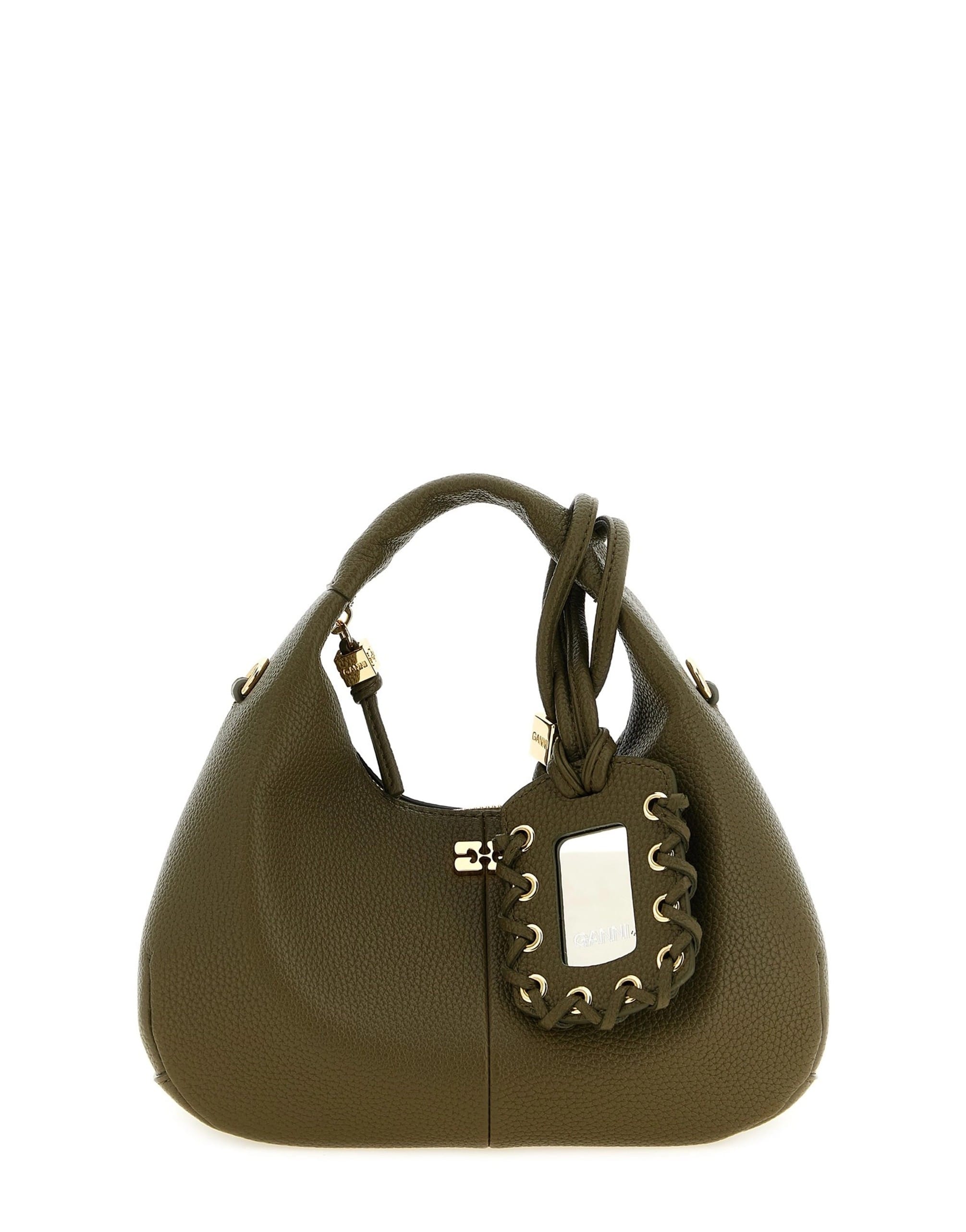 Ganni Ganni Mini Hobo Handbag