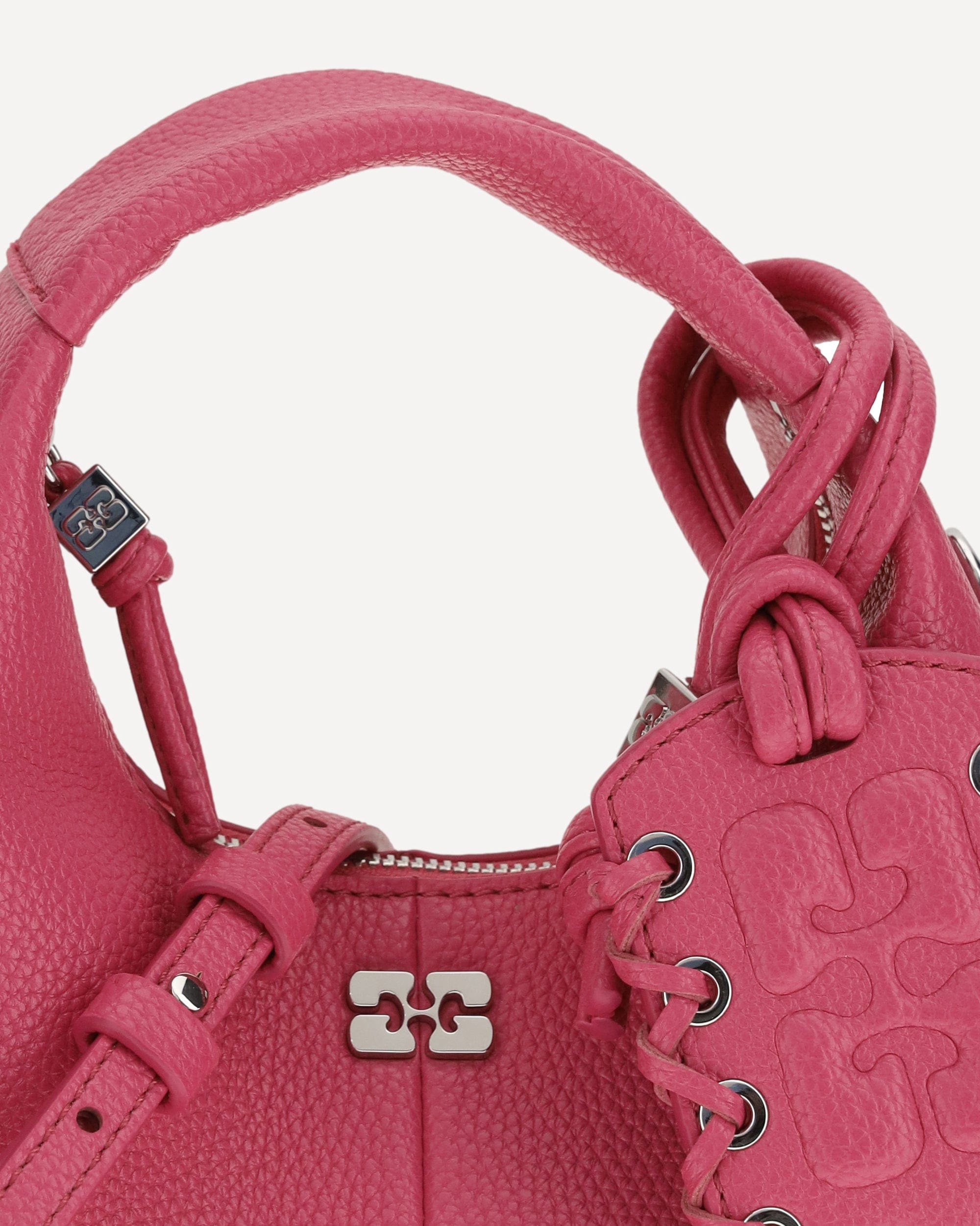 Ganni Mini Hobo Handbag Shoulder Bag