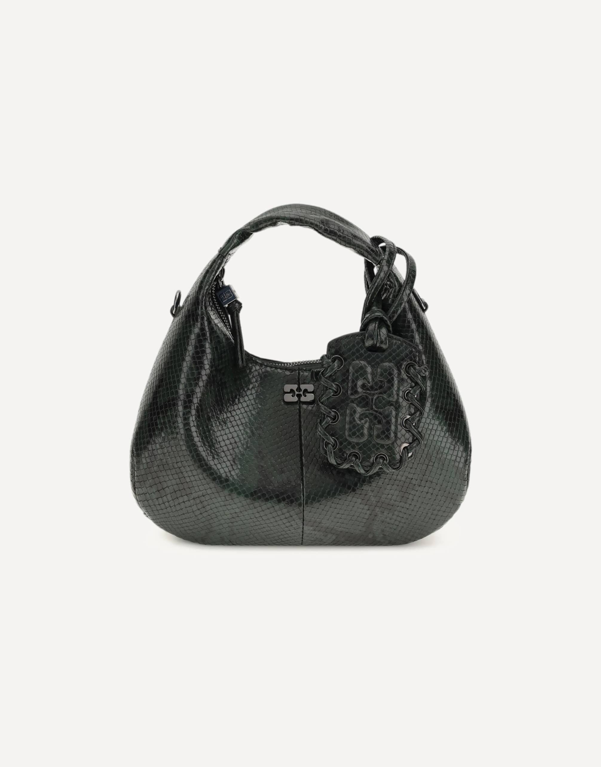 Ganni Mini Snake Shoulder Bag