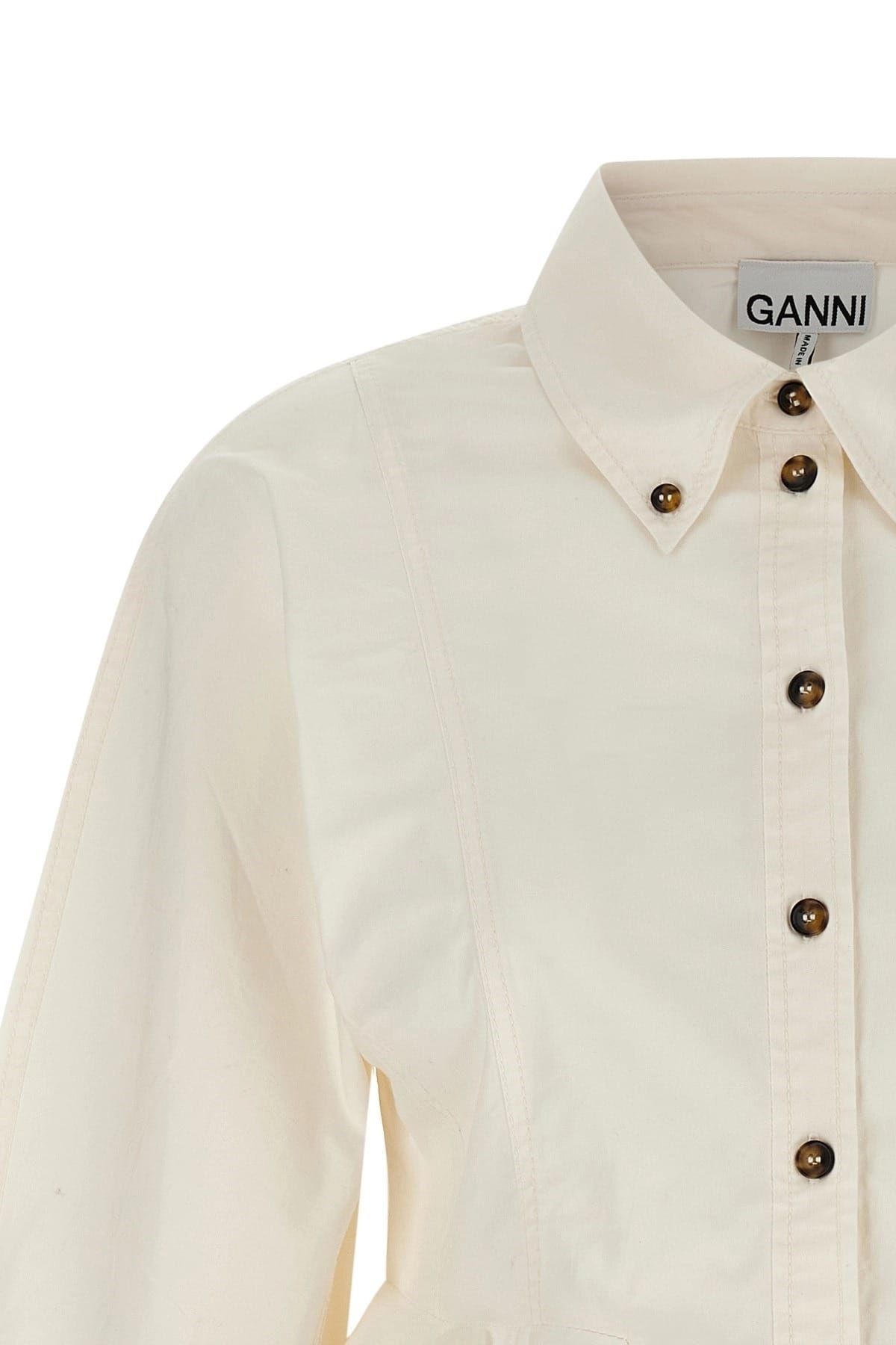 Ganni Ganni Peplum Shirt