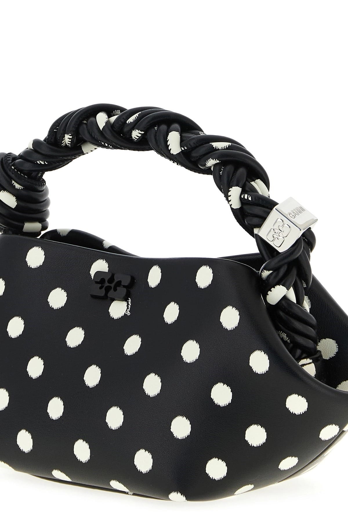 Ganni Ganni Polka-Dot Bou Mini Handbag