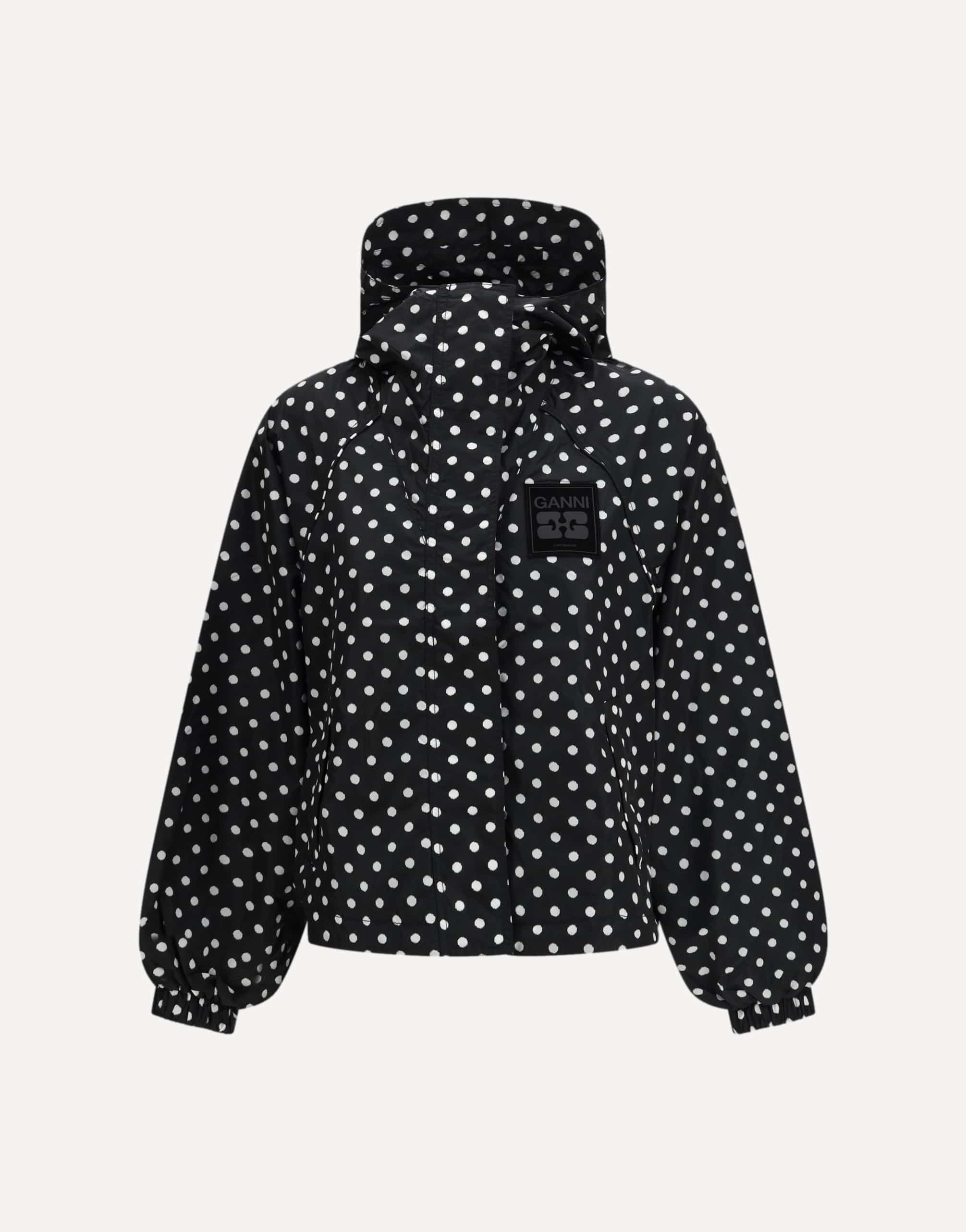 Ganni Printed Nylon Jacket