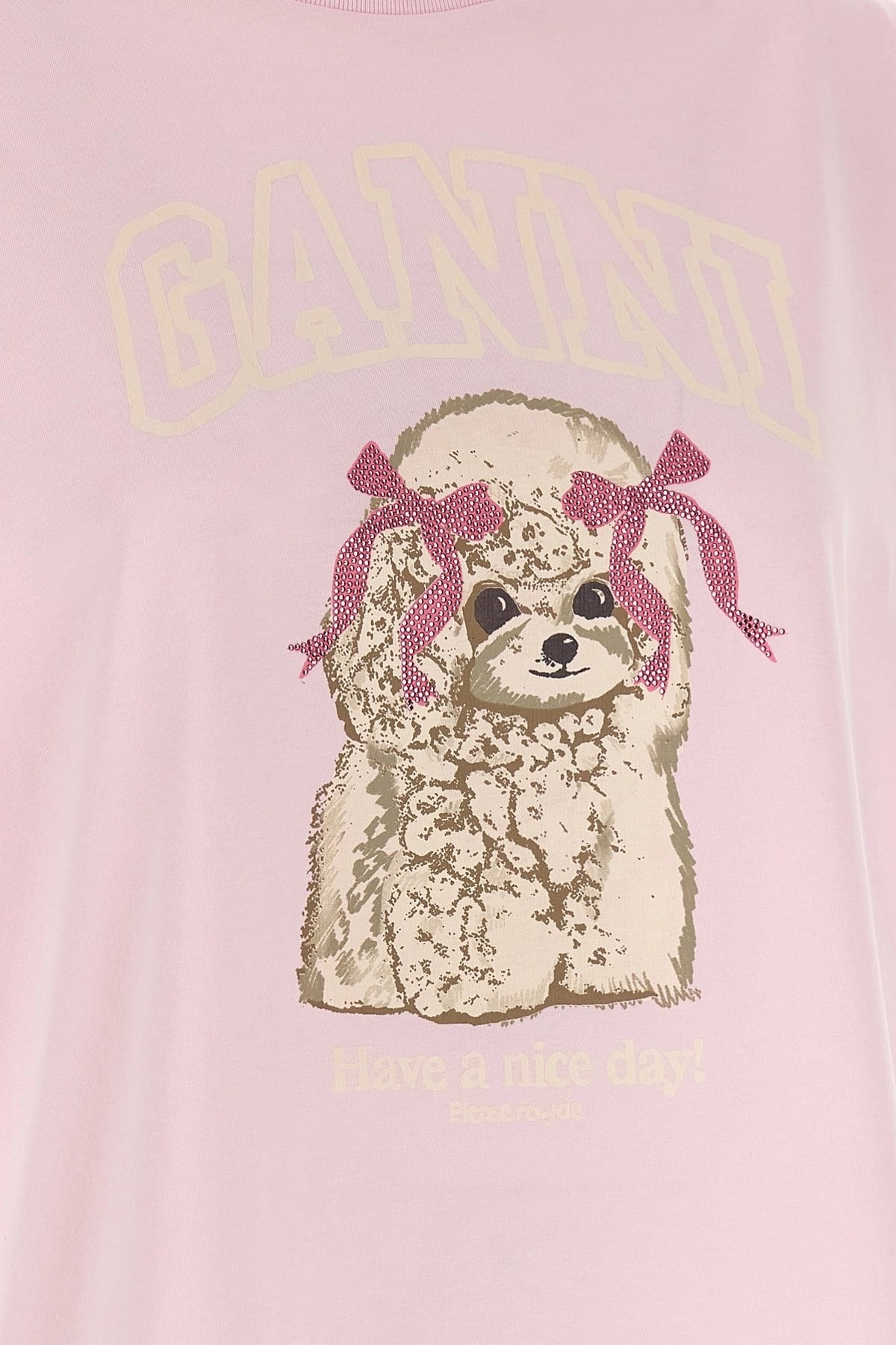 Ganni Ganni Printed T-Shirt