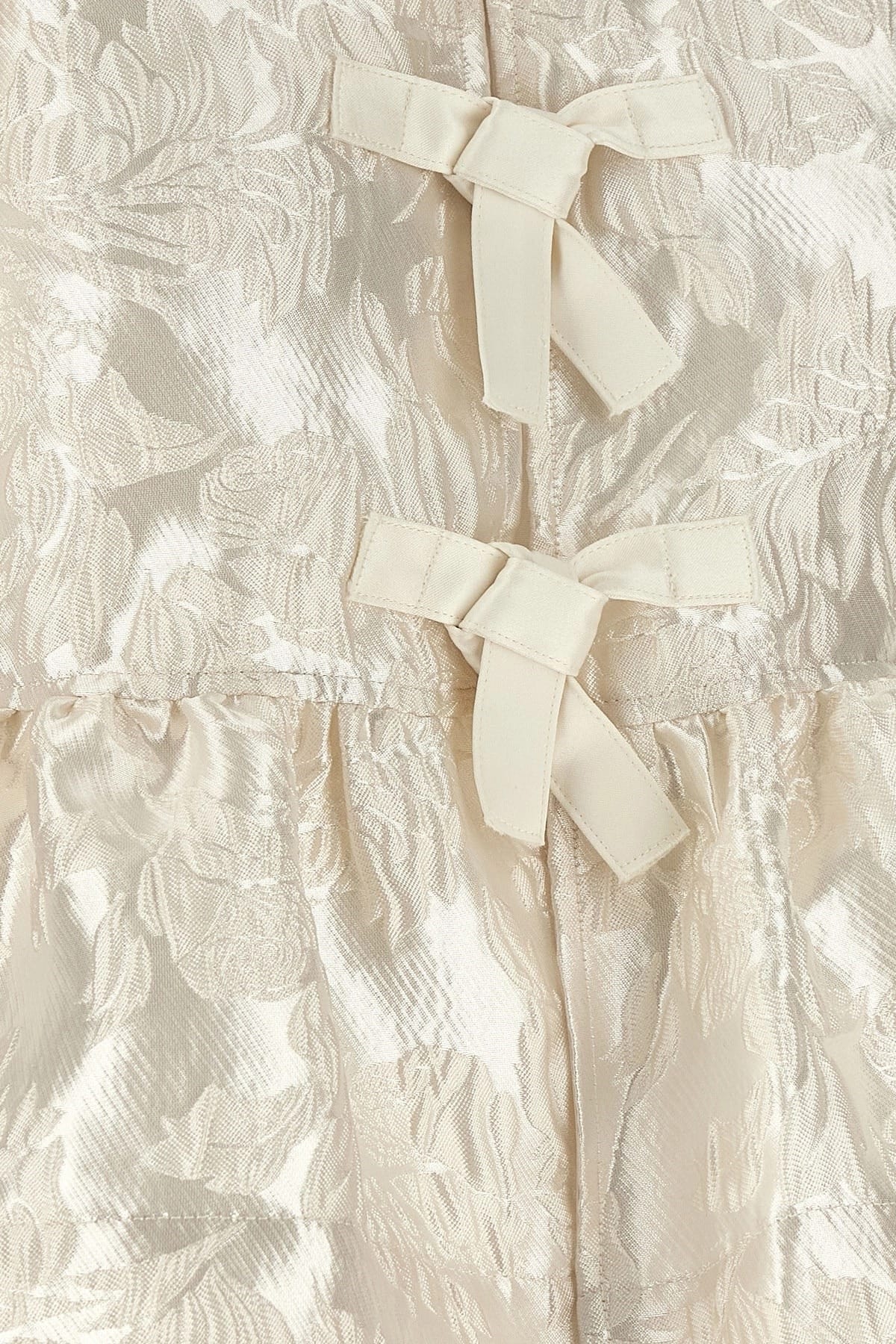 Ganni Ganni Satin Peplum Blouse