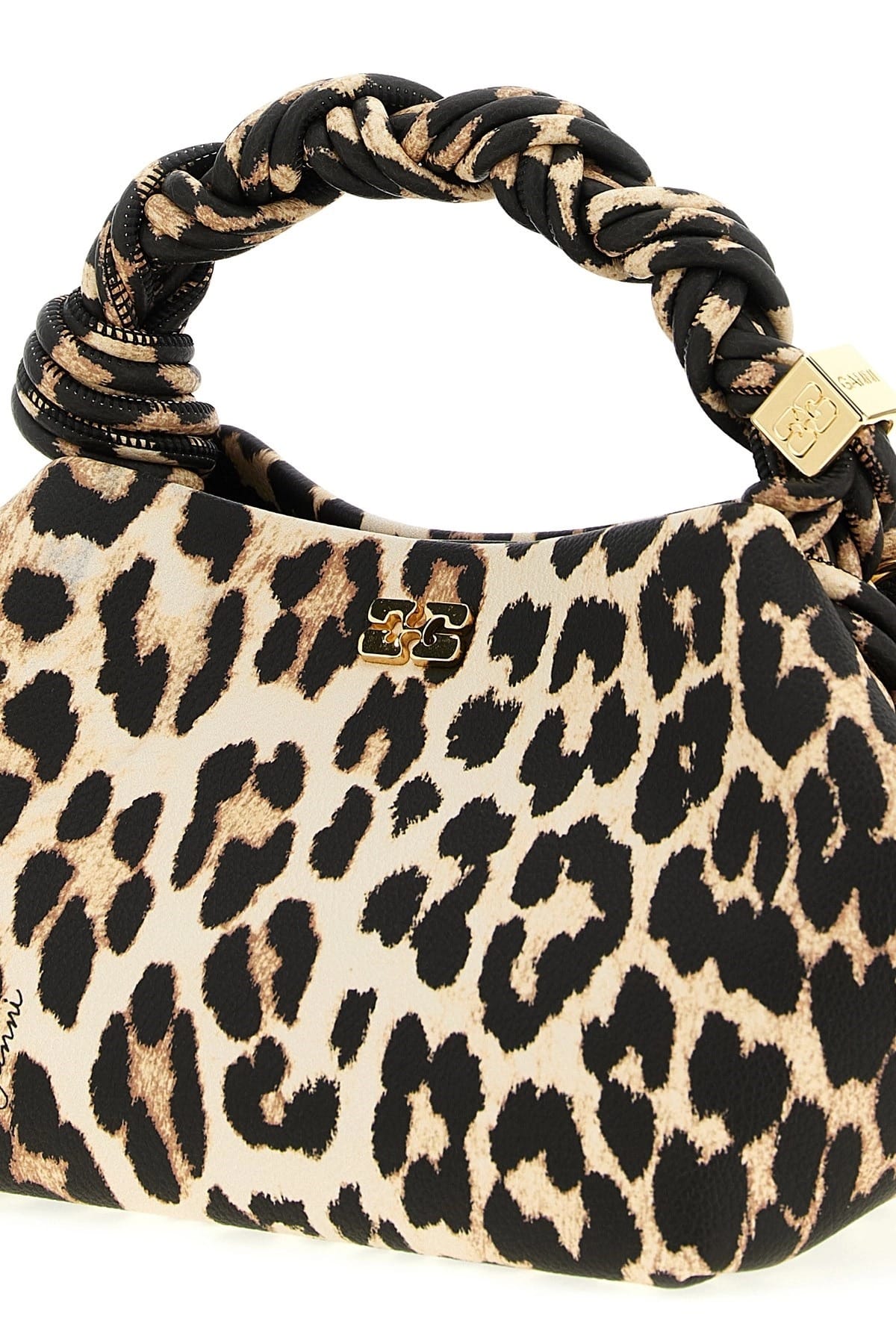 Ganni Ganni Small Bou Bag Leopard
