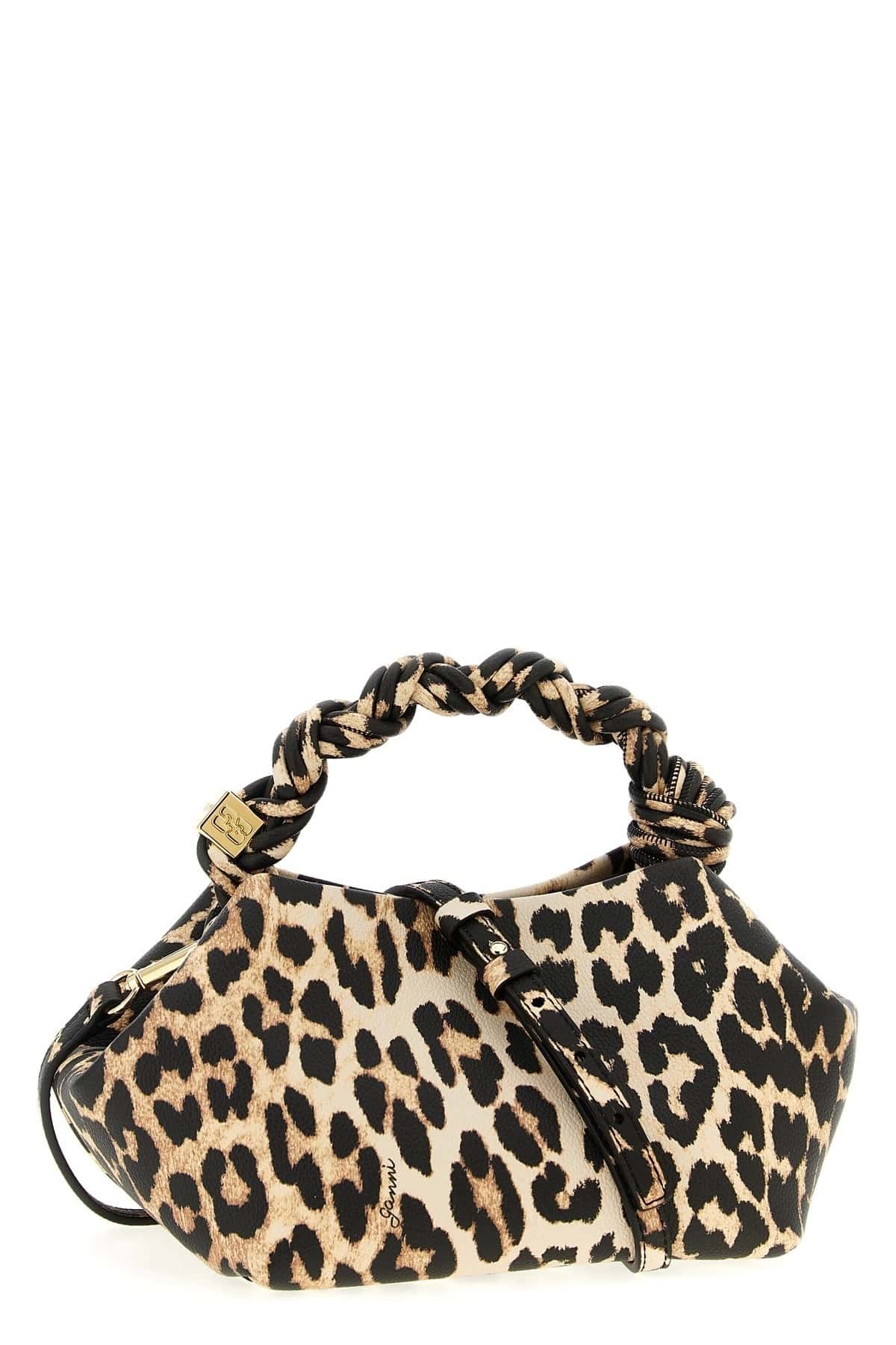 Ganni Ganni Small Bou Bag Leopard