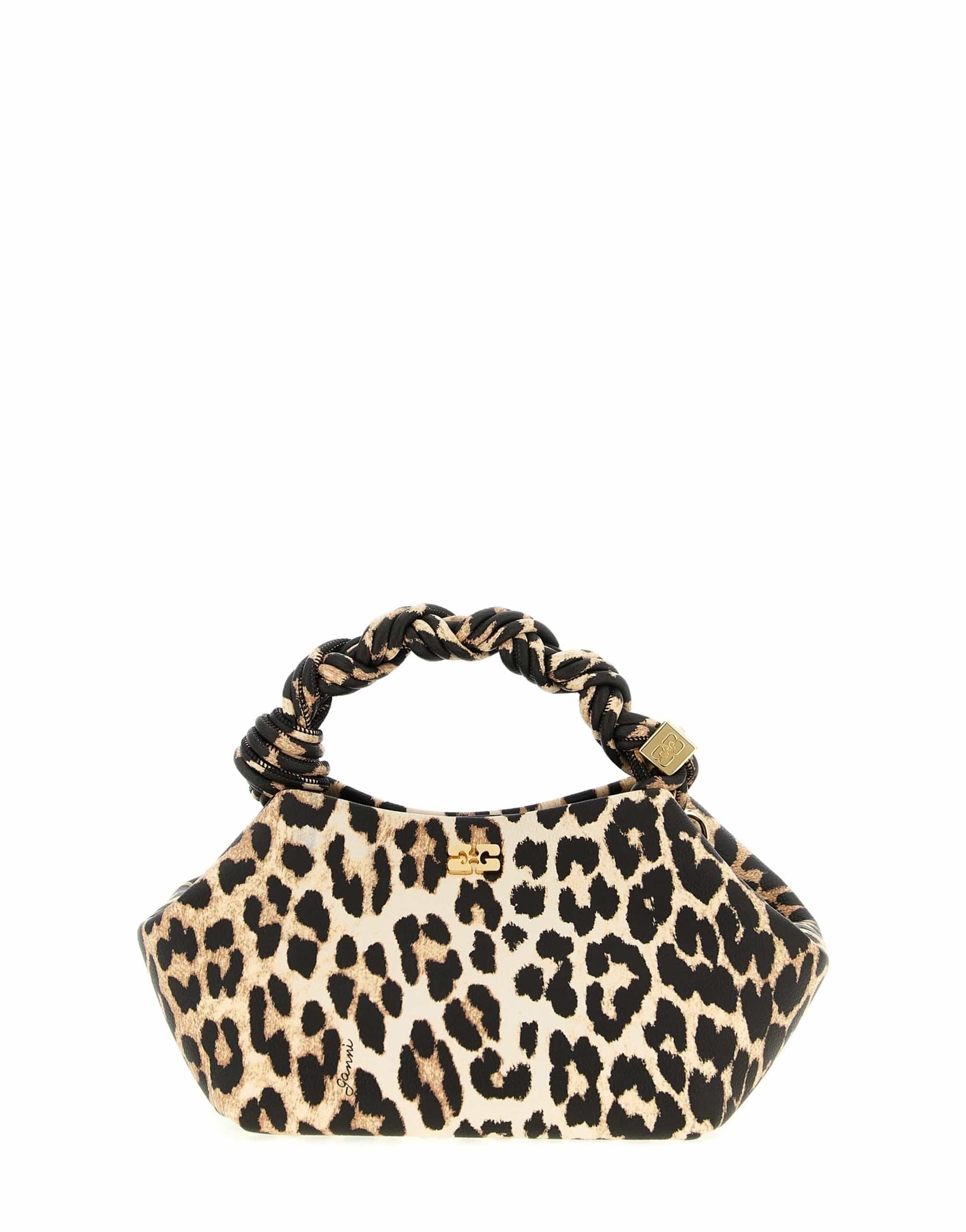 Ganni Ganni Small Bou Bag Leopard