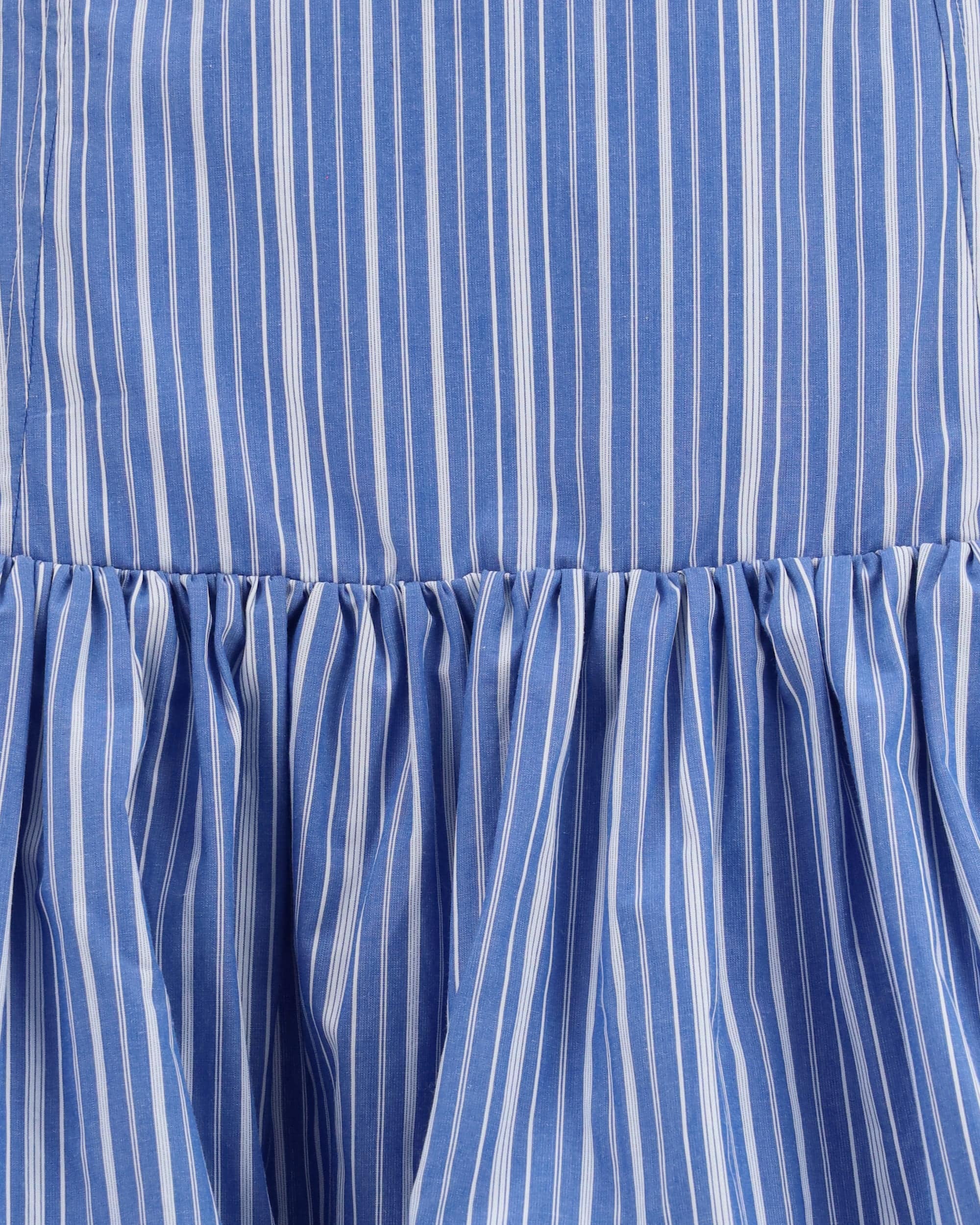 Ganni Ganni Striped Mini Balloon Skirt