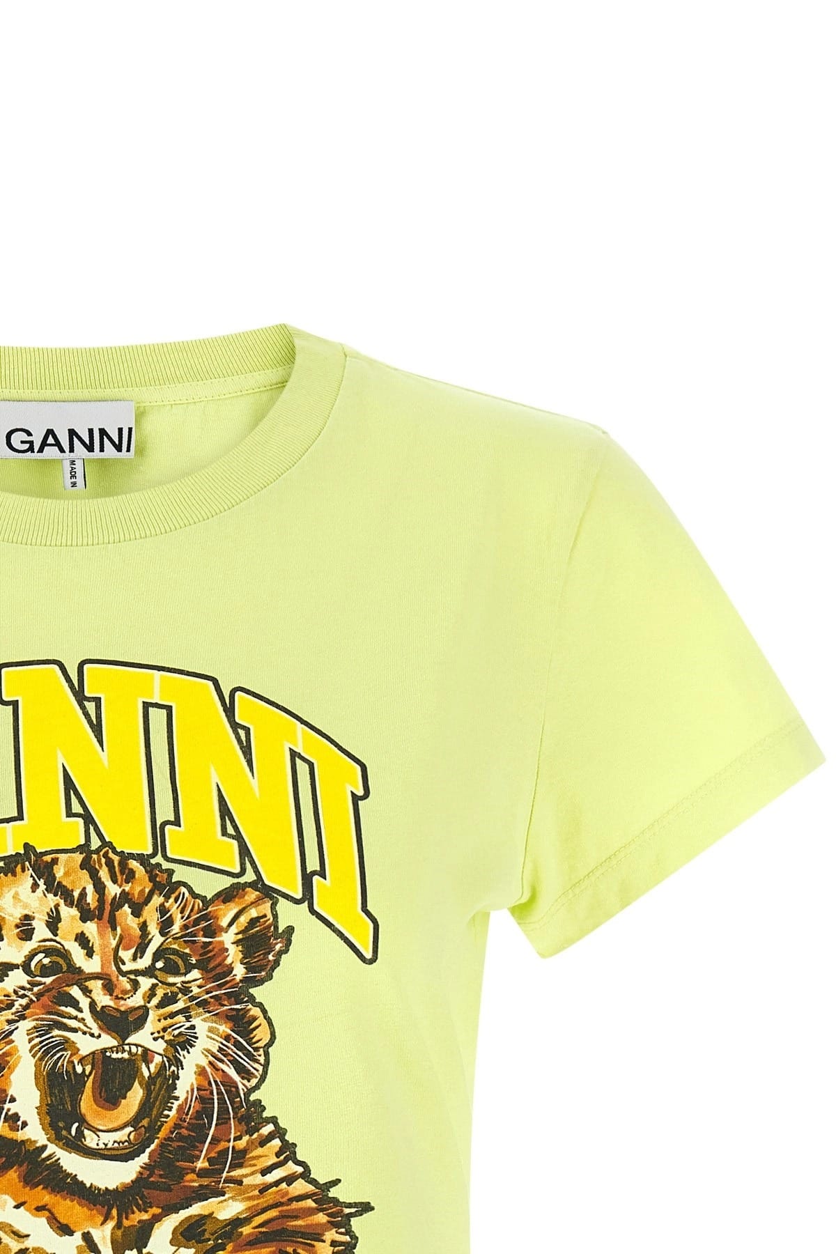 Ganni Ganni Tiger Print T-Shirt