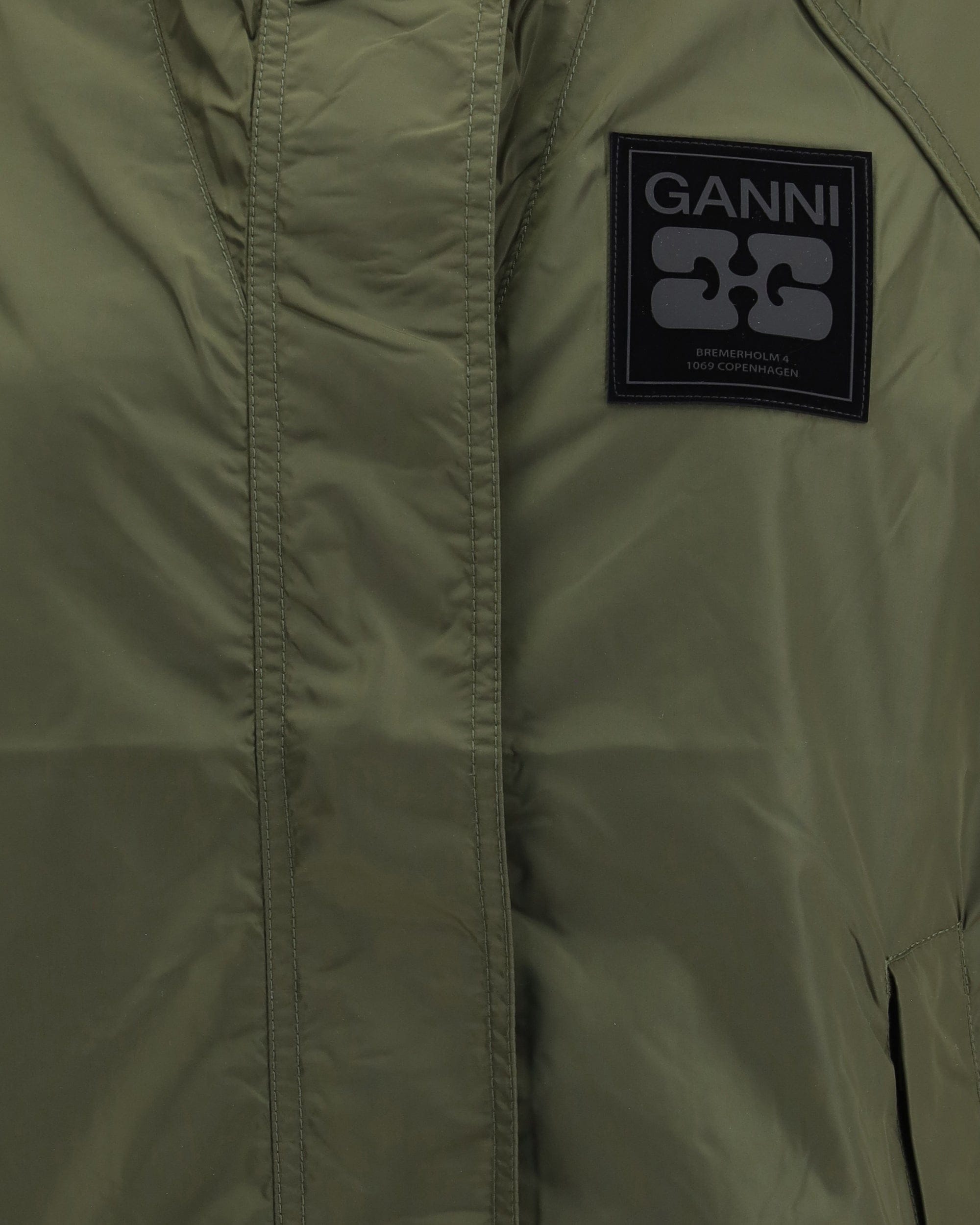 Ganni Waterproof Hooded Jacket