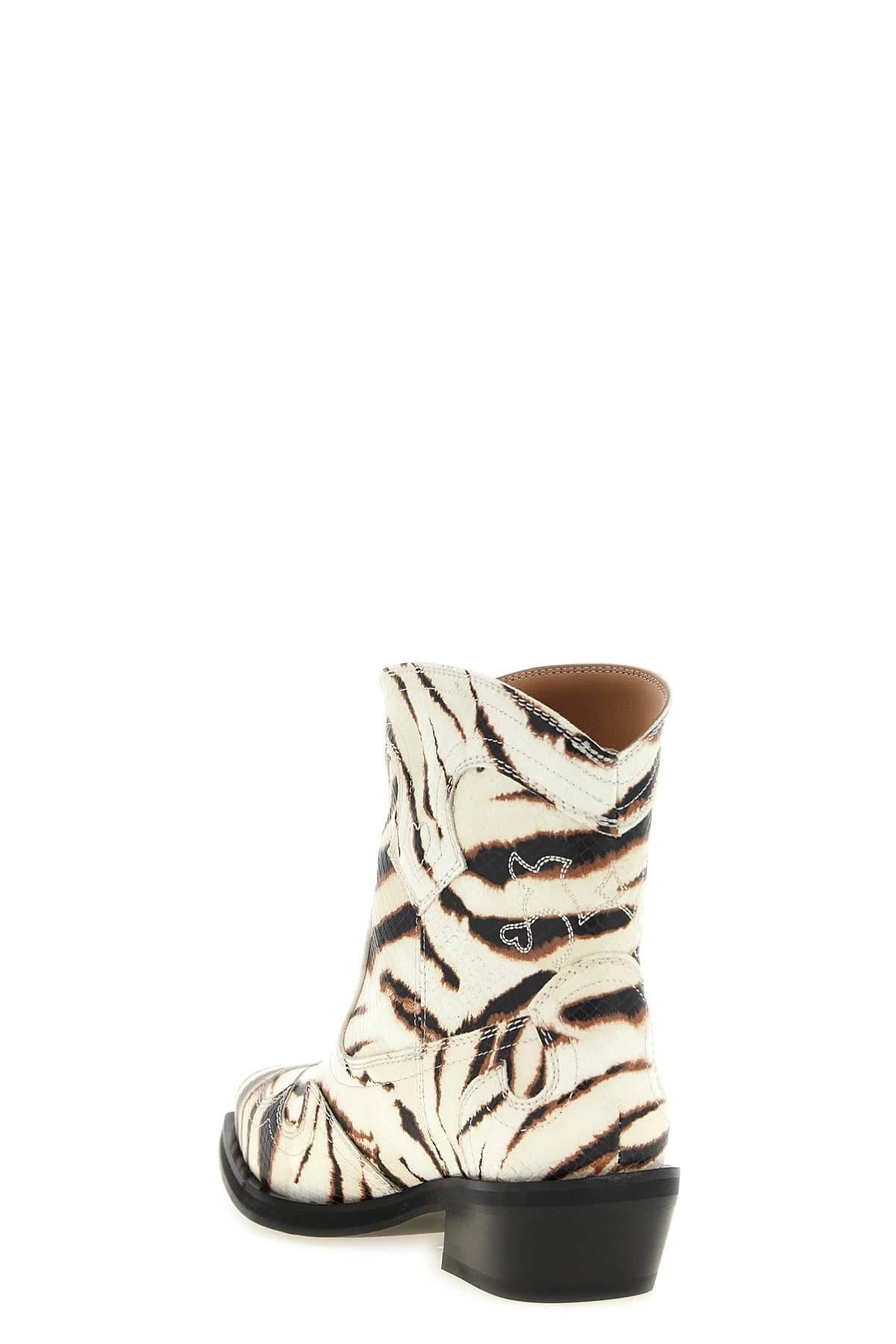 Ganni Ganni Western Ankle Boots