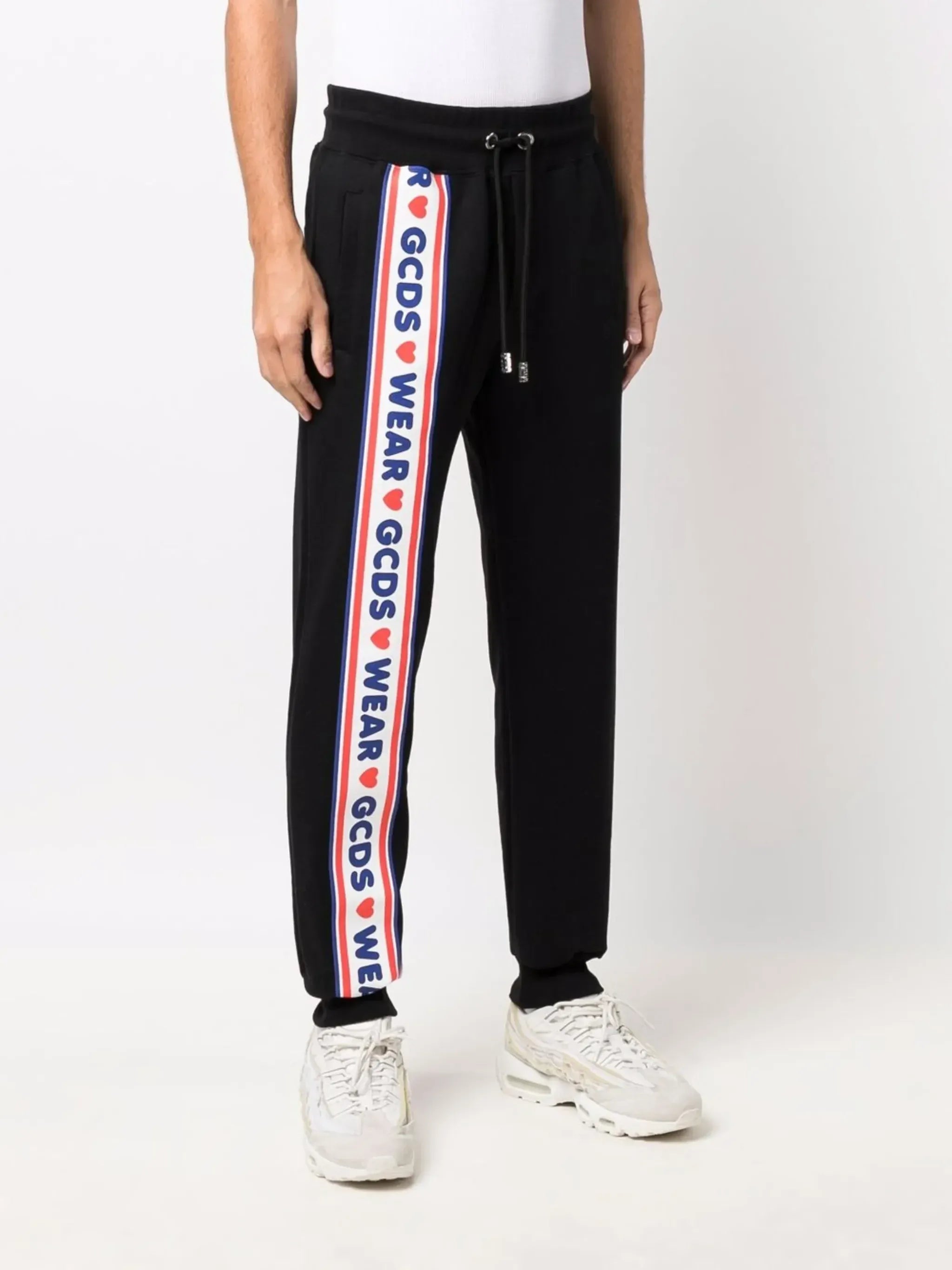 GCDS Side Logo Stripe Track Pants - alternate view