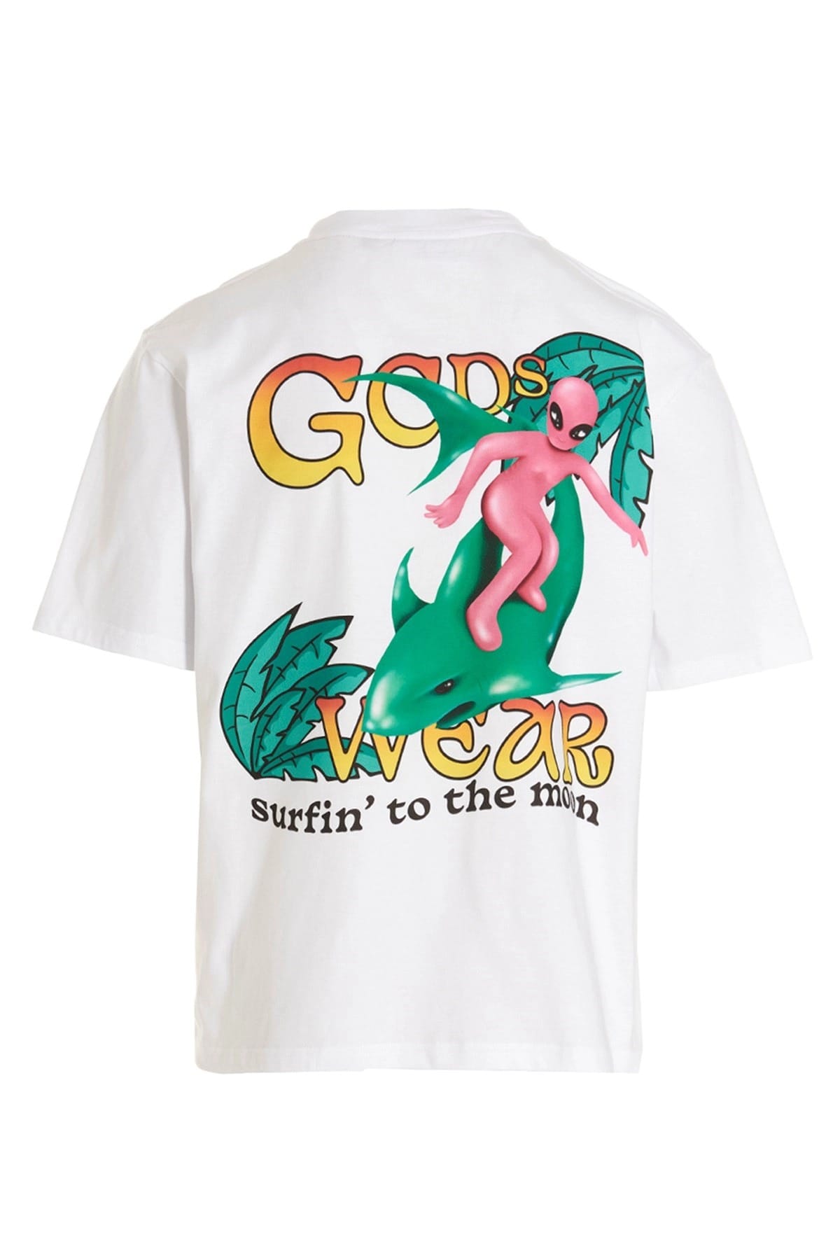 GCDS GCDS Surfing Weirdo T-Shirt