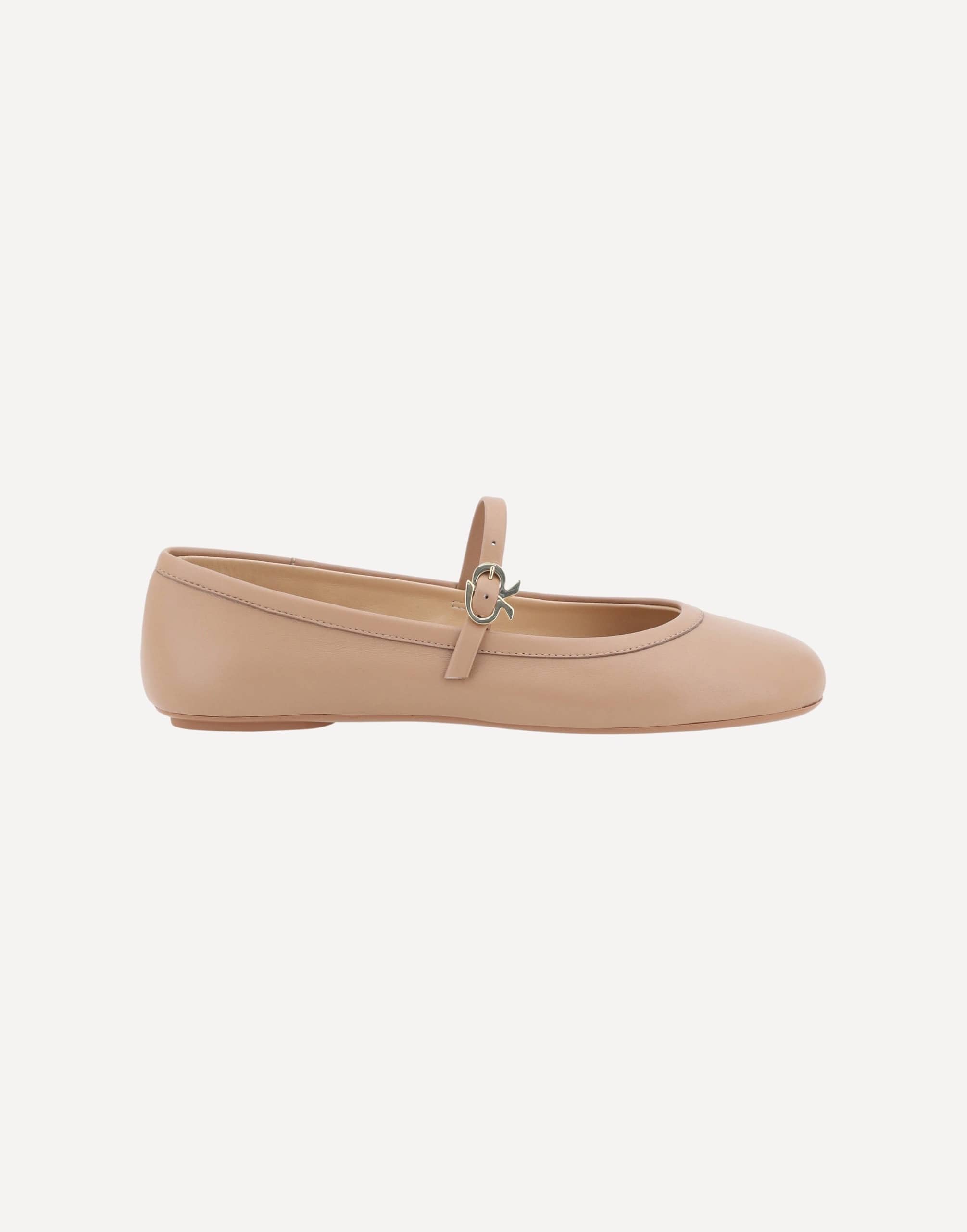 Gianvito Rossi Carla Ballerinas Leather Ballet Flats