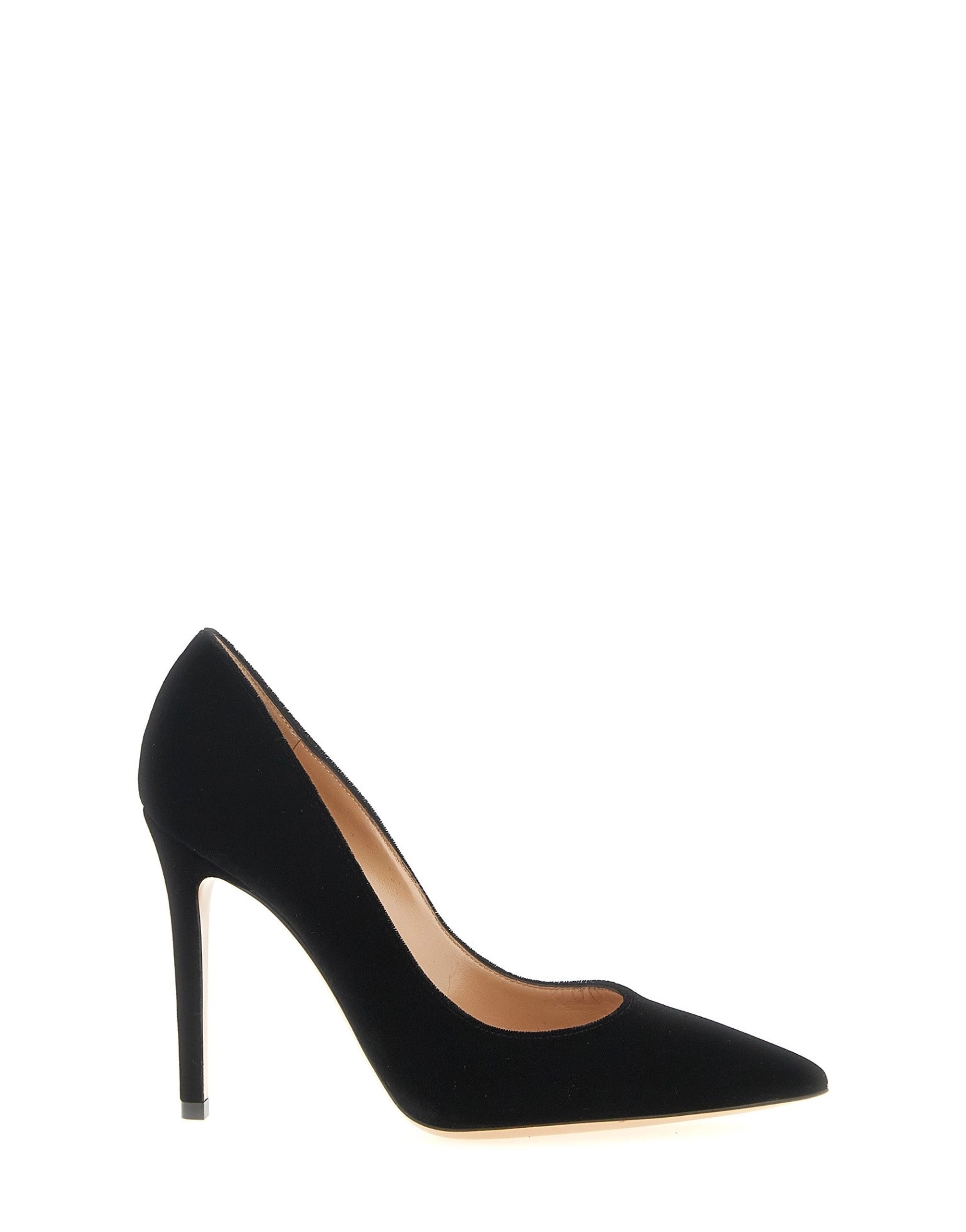 Gianvito Rossi Gianvito 벨벳 펌프스