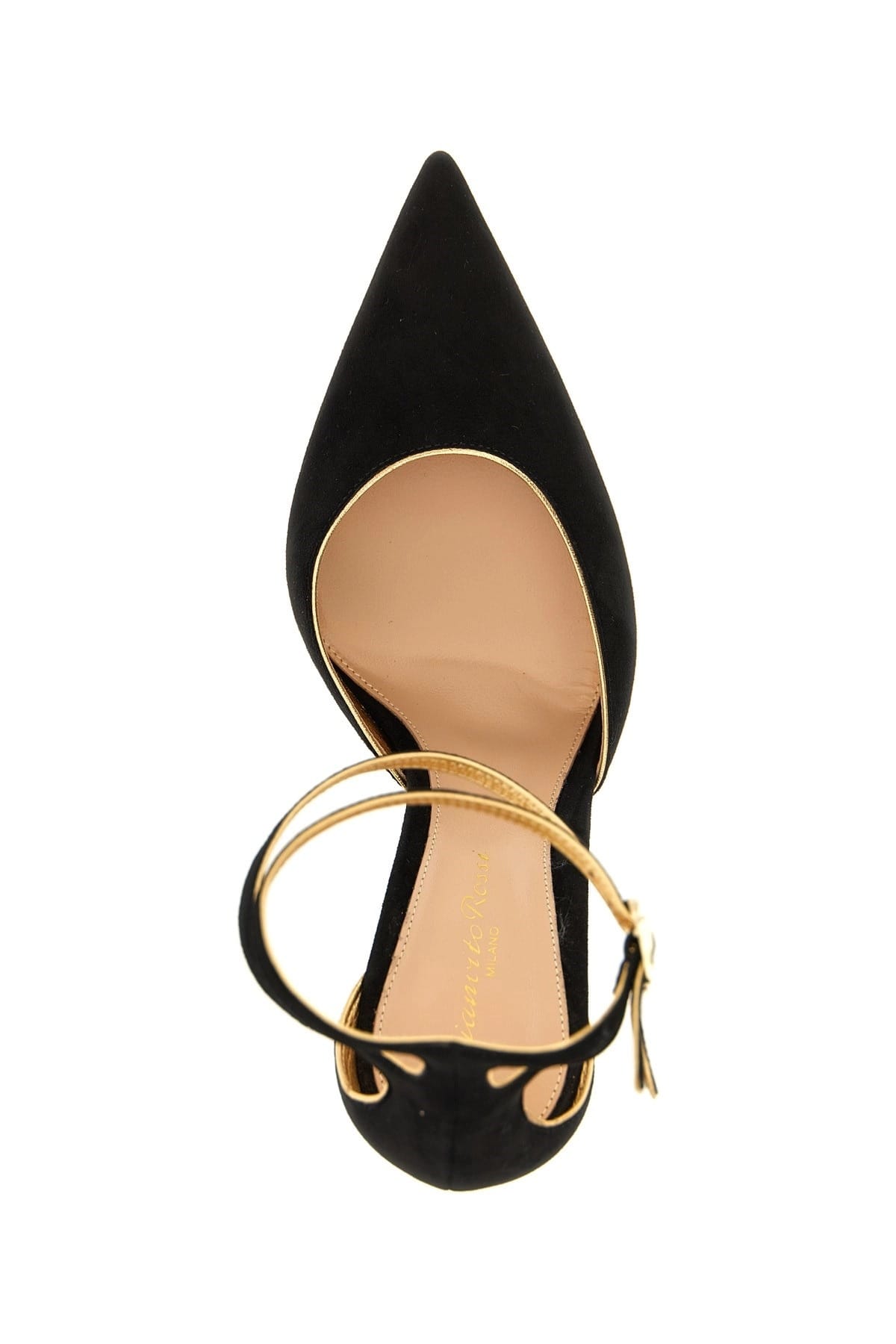 Gianvito Rossi Gianvito Rossi Ivette Suede Pointed Pumps