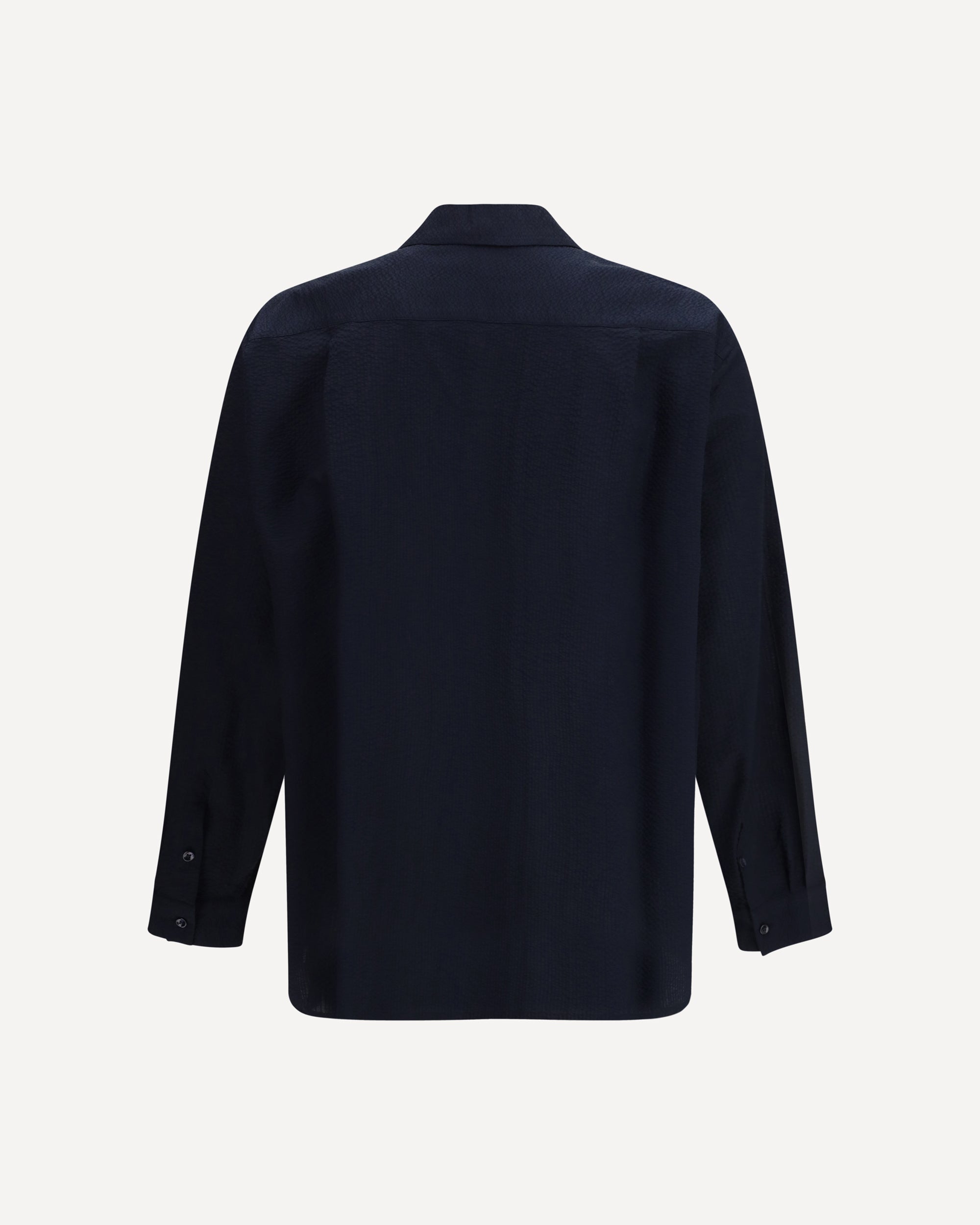 Giorgio Armani Cotton Shirt With Classic Collar