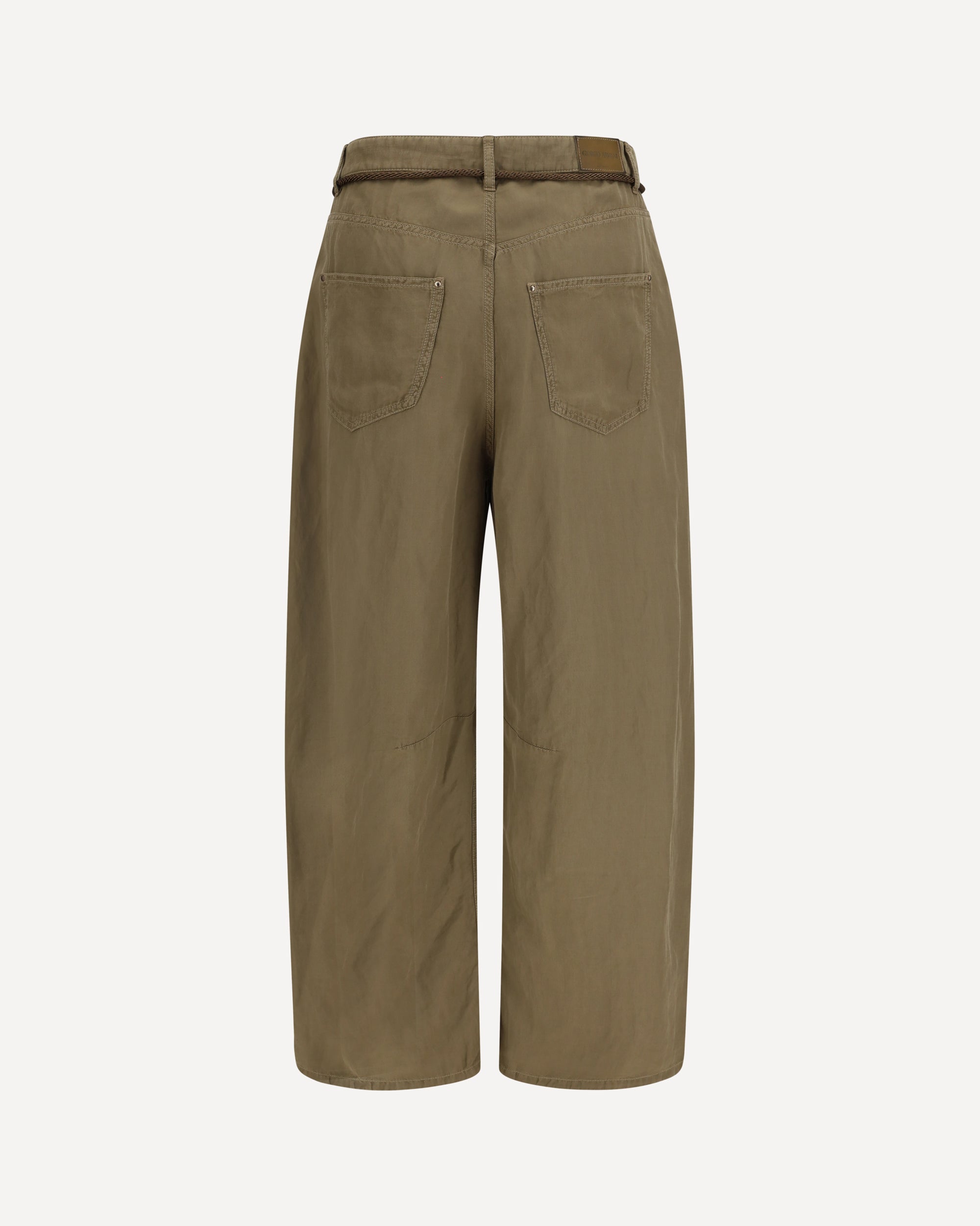 Giorgio Armani Cupro Linen Pants