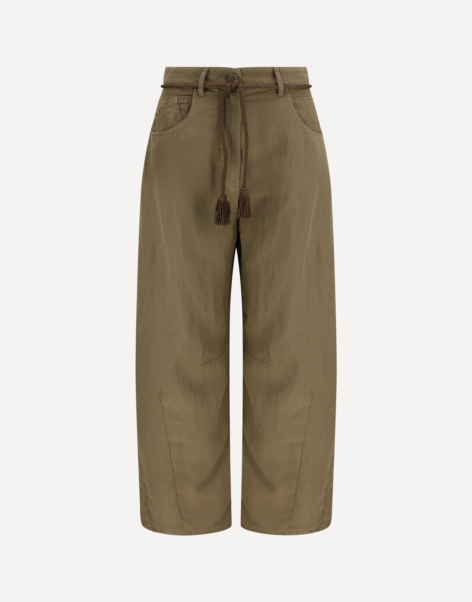 Giorgio Armani Cupro Linen Pants