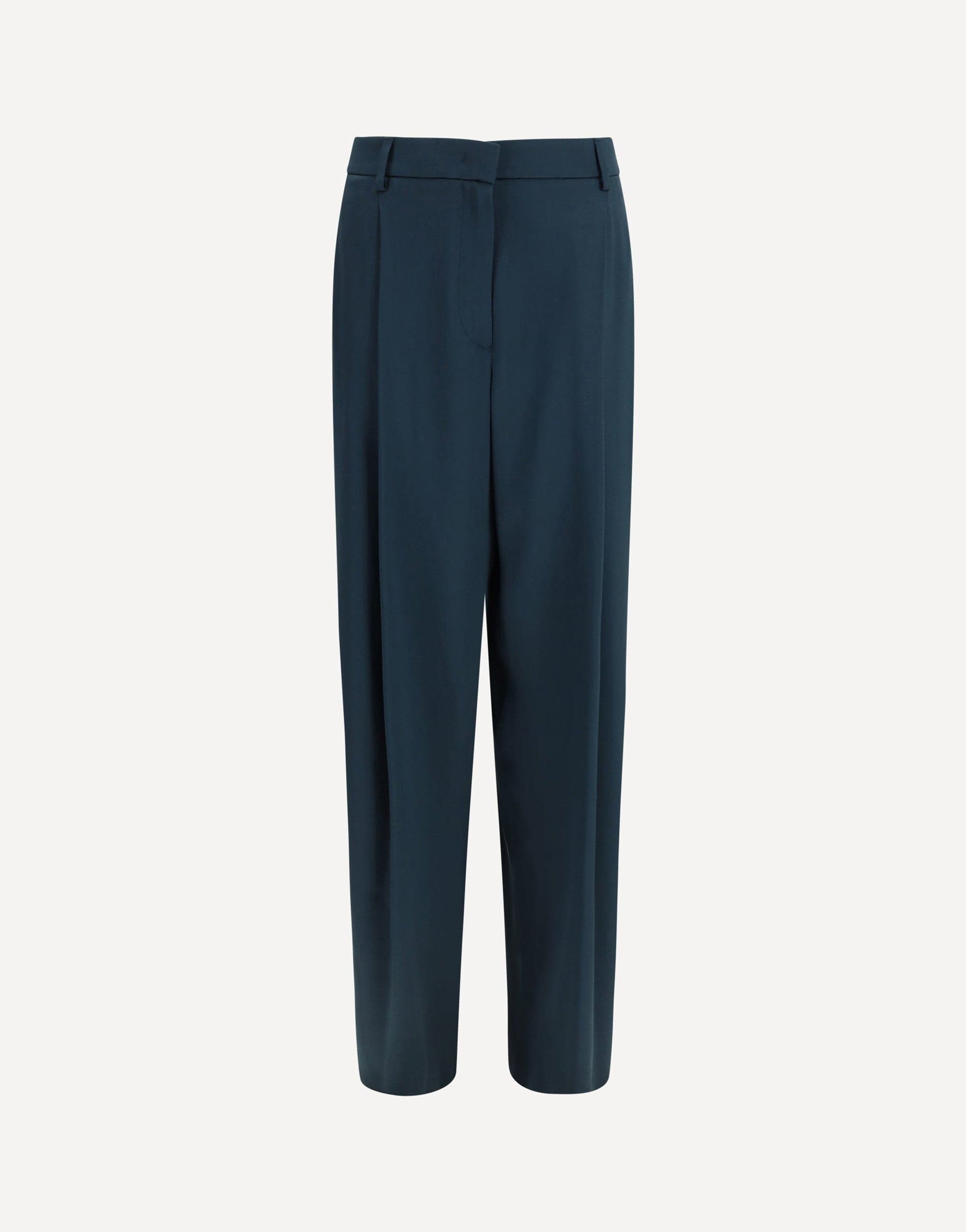 Giorgio Armani Pleated Silk Pants