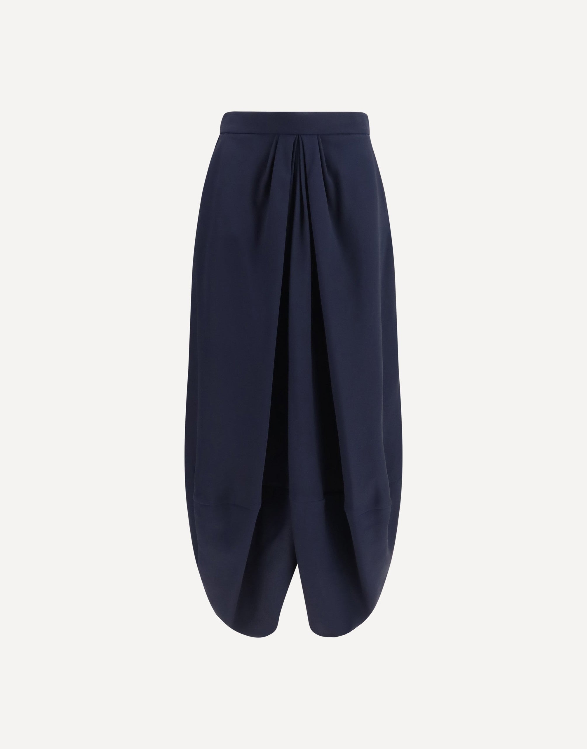 Giorgio Armani Pleated Silk Skirt