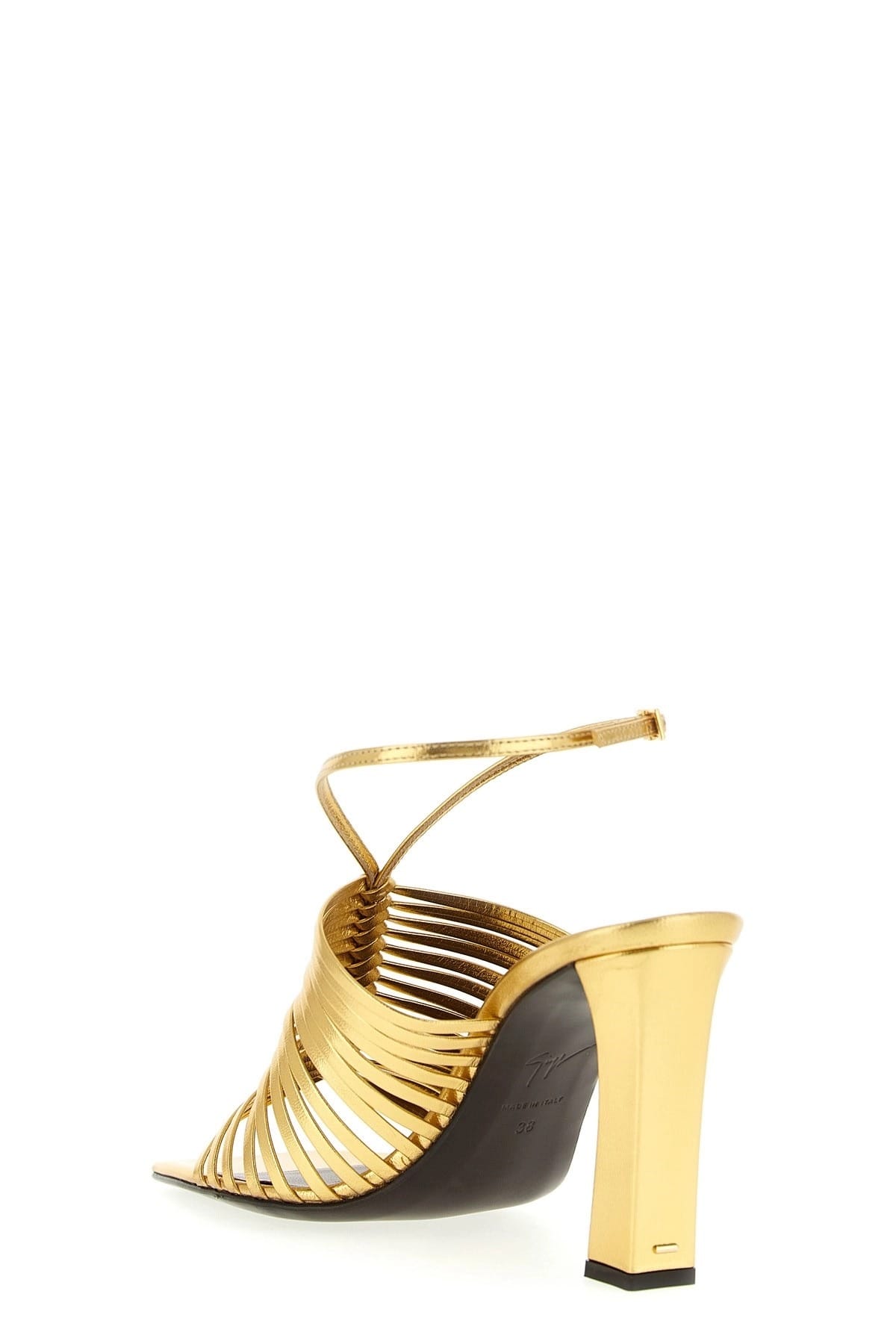 Giuseppe Zanotti Giuseppe Zanotti Savoia Metallic Leather Sandals
