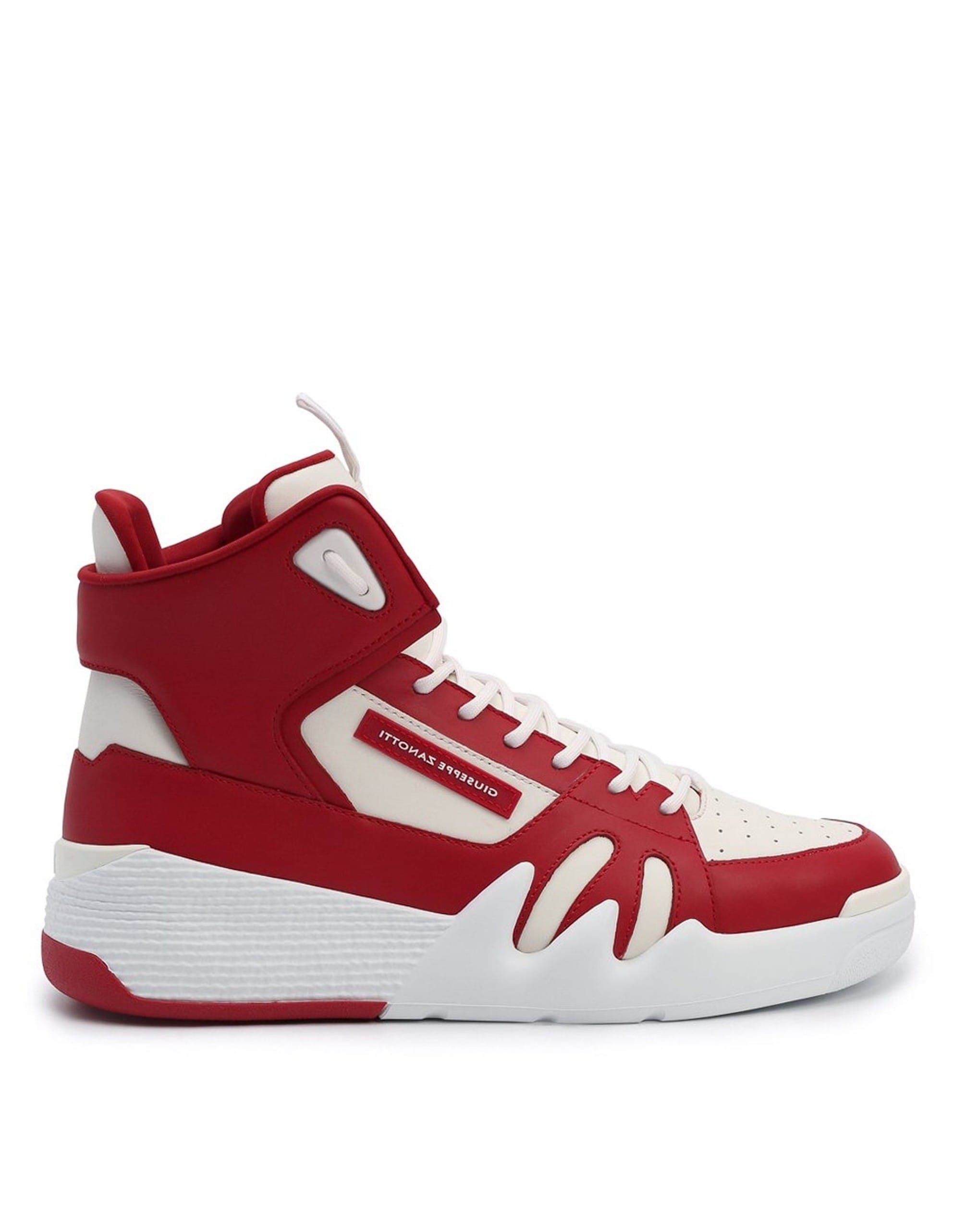 Giuseppe Zanotti Talon High-Top Calf Leather Sneakers